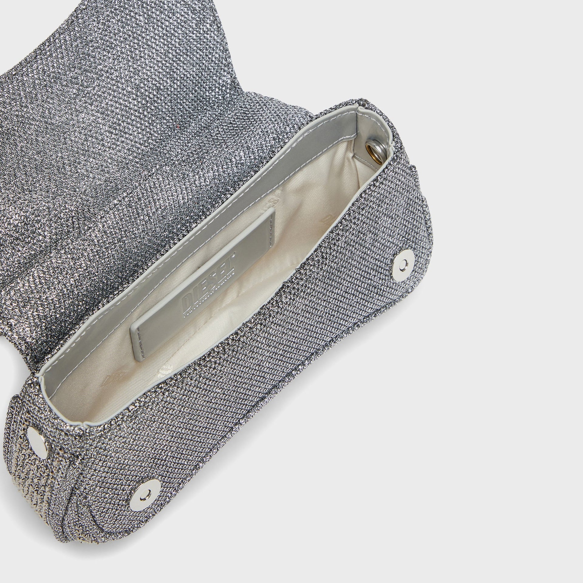 Diesel Play XS Crossbody - Silver