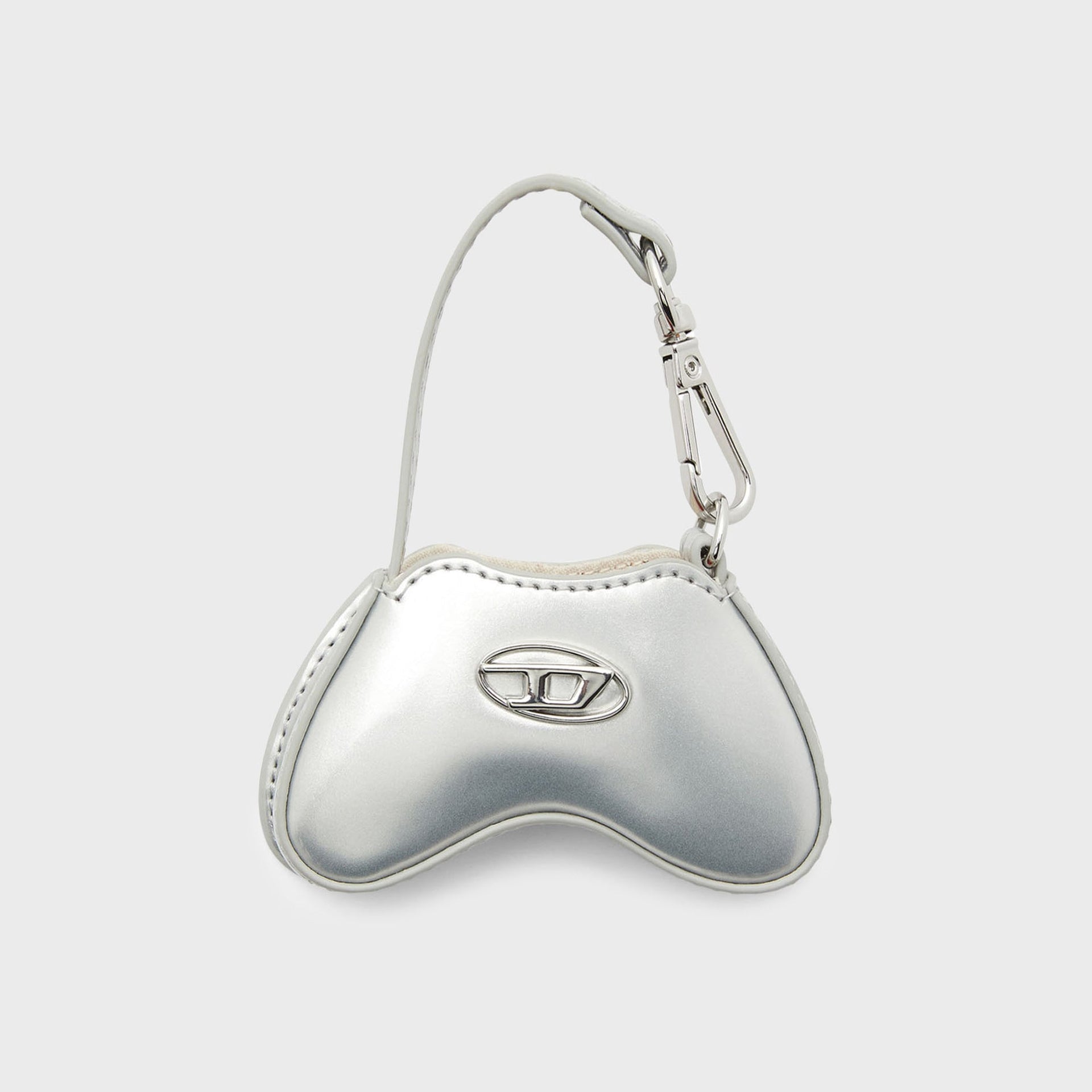 Diesel Play Charm Wallet - Silver