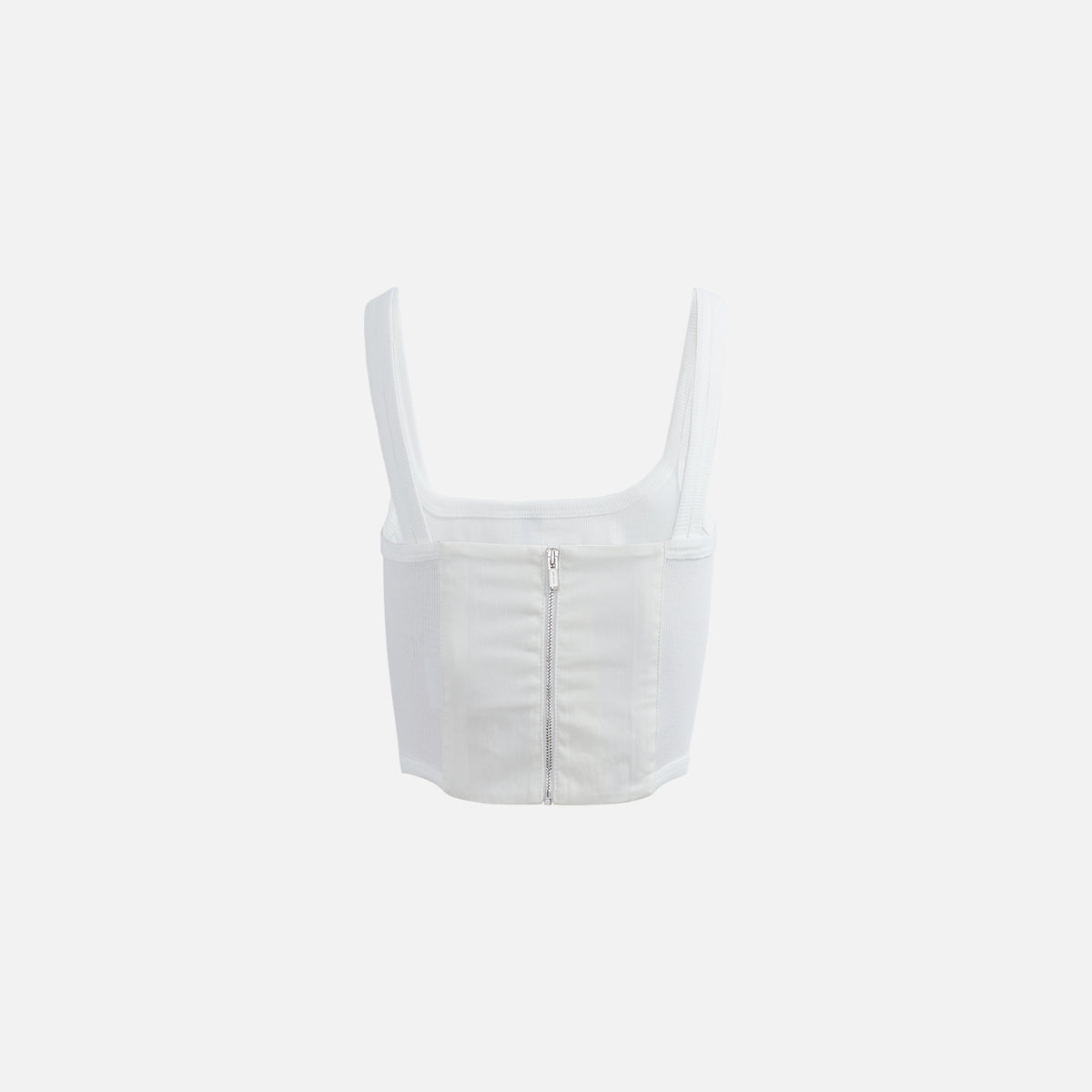 Dion Lee Rib Workwear Corset - Ivory
