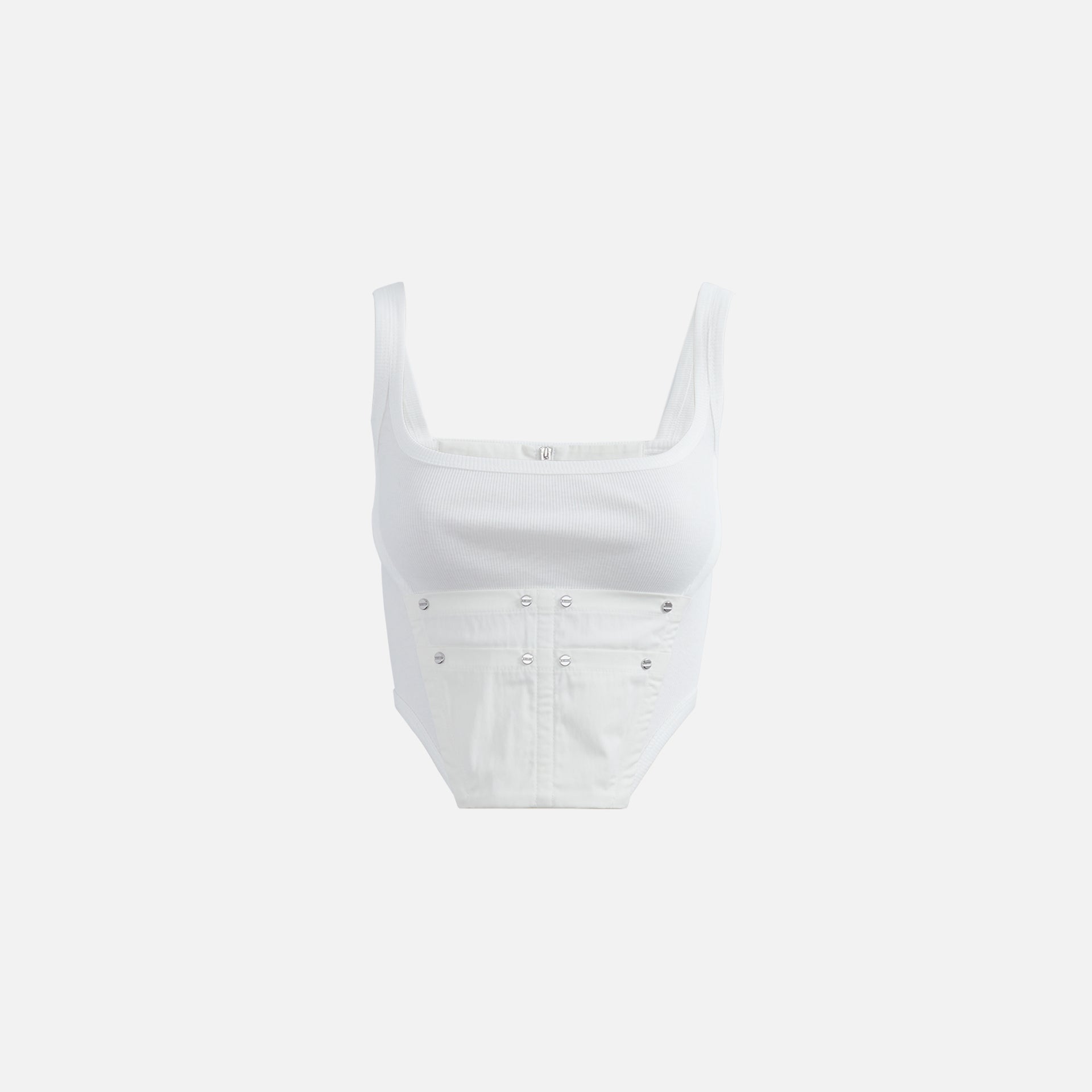 Dion Lee Rib Workwear Corset - Ivory