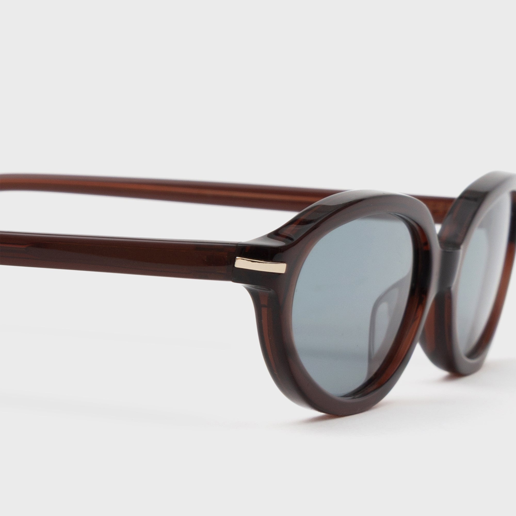 小物 DMY STUDIOS Noor Mahogany Sunglasses DMY Studios Noor Sunglasses - Transparent Mahogany – Kith