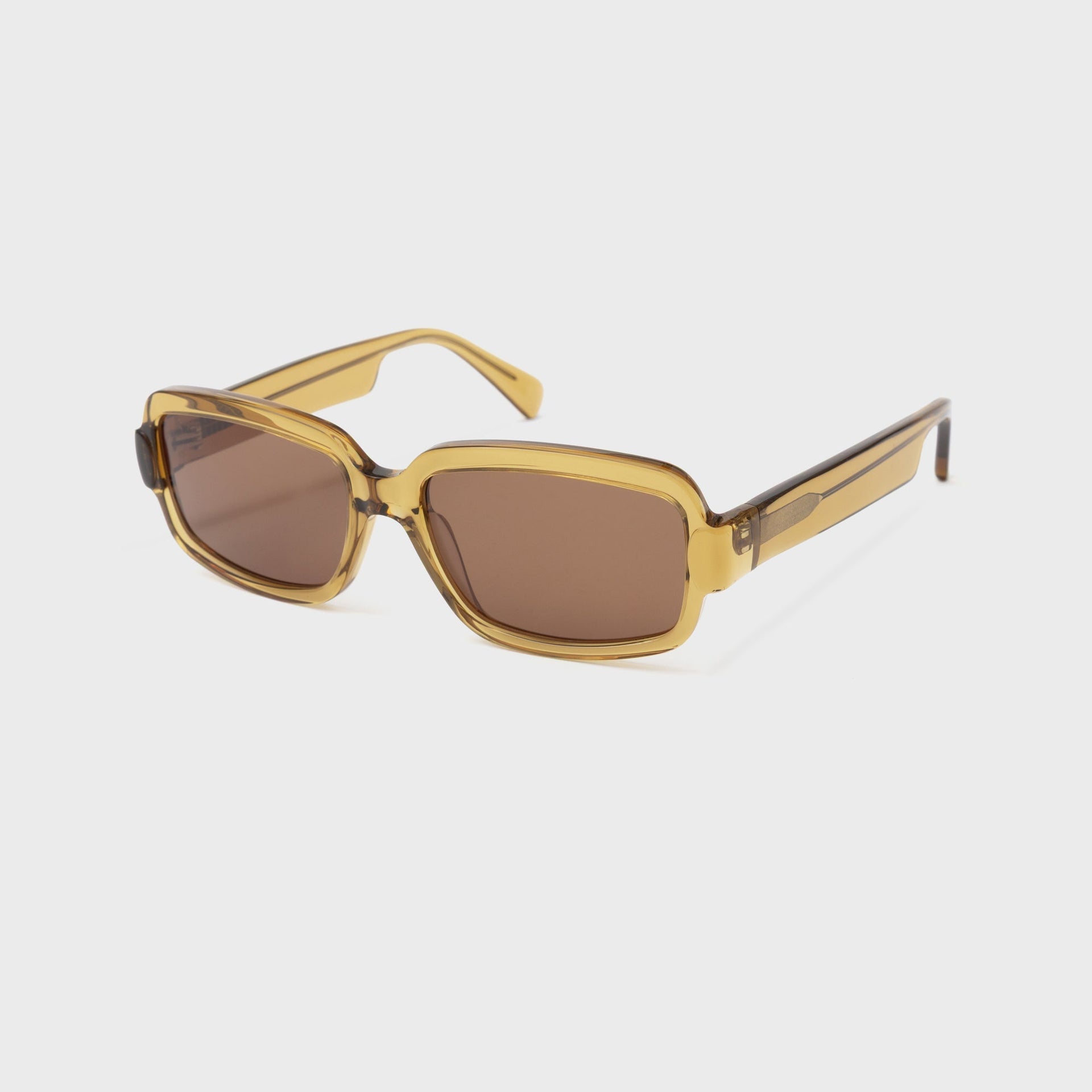 DMY Studios Sylvia Sunglasses - Transparent Gold