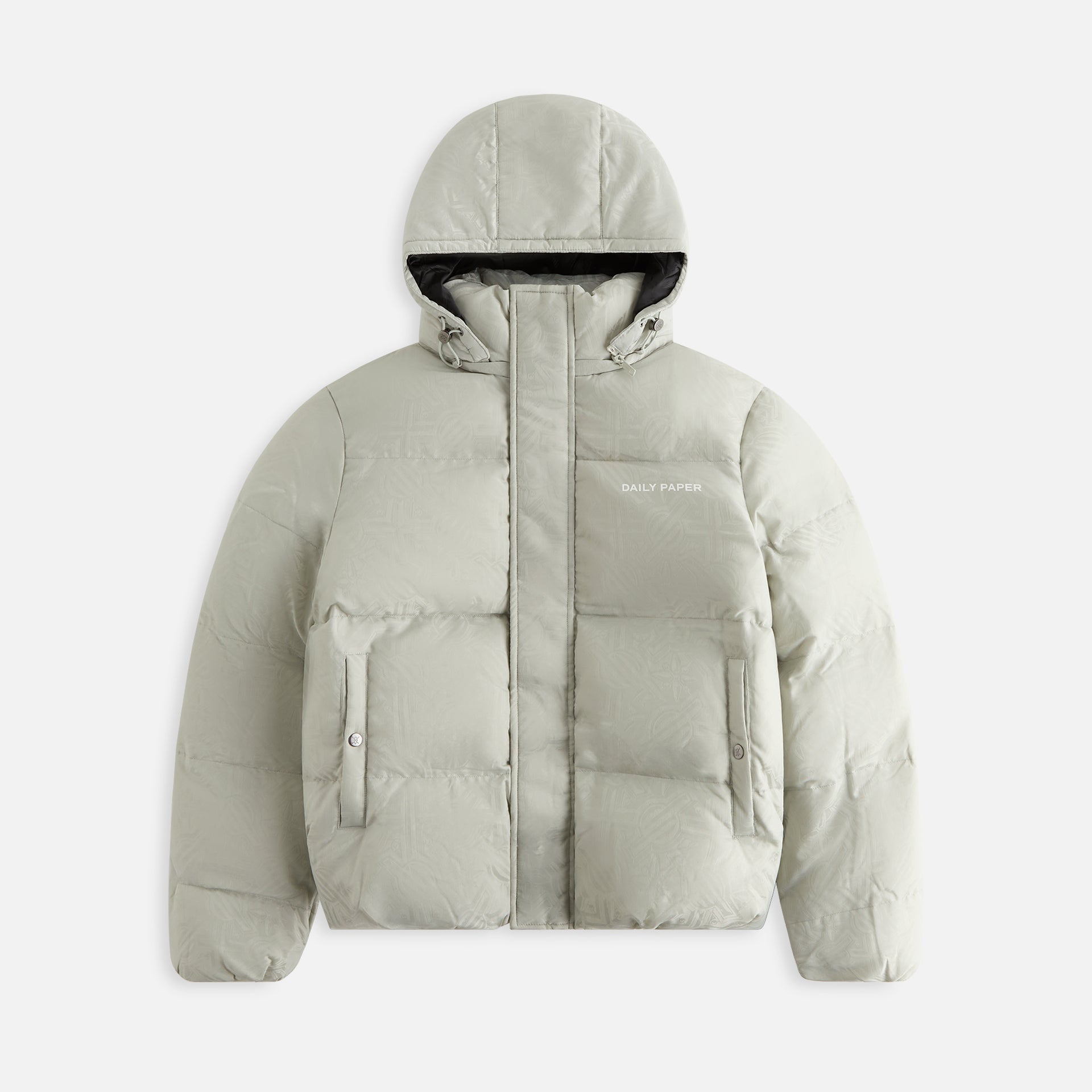 Daily Paper Ruzna Puffer Jacket - Metal Gray