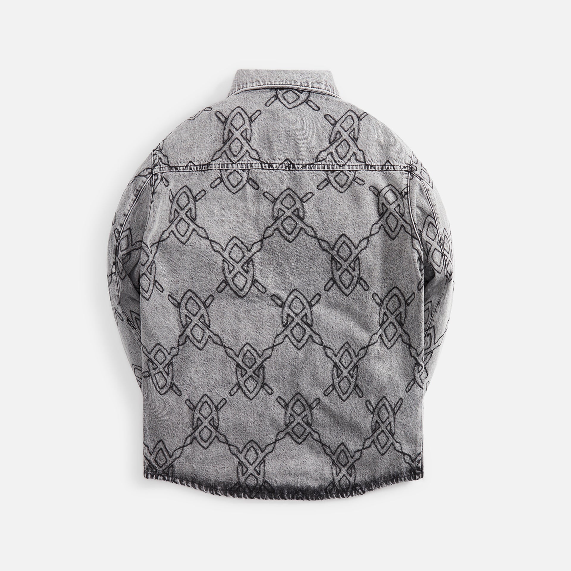 Daily Paper Rahul Long Sleeve Shirt - Mid Grey