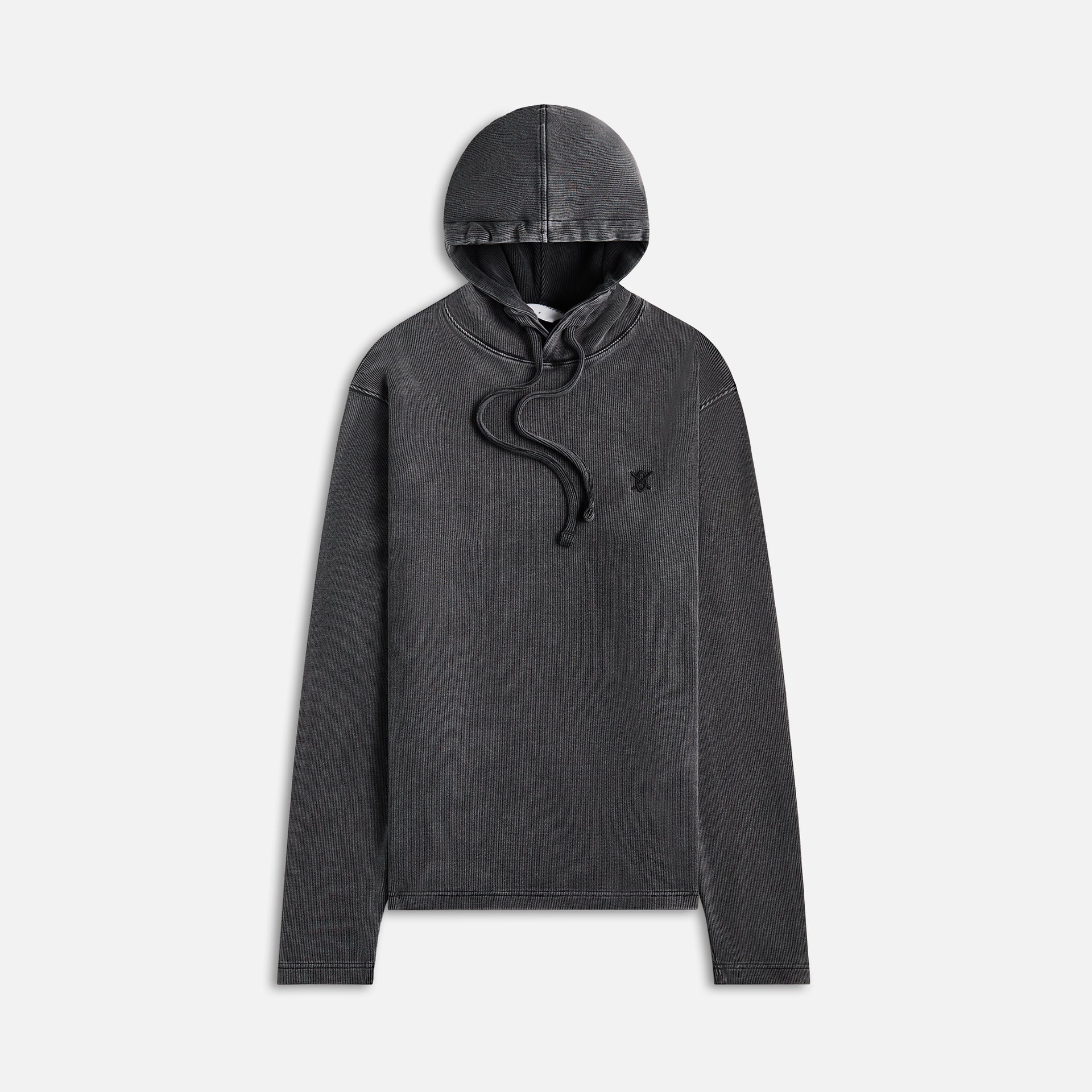 Daily Paper Zawadi Rib Hoodie - Black