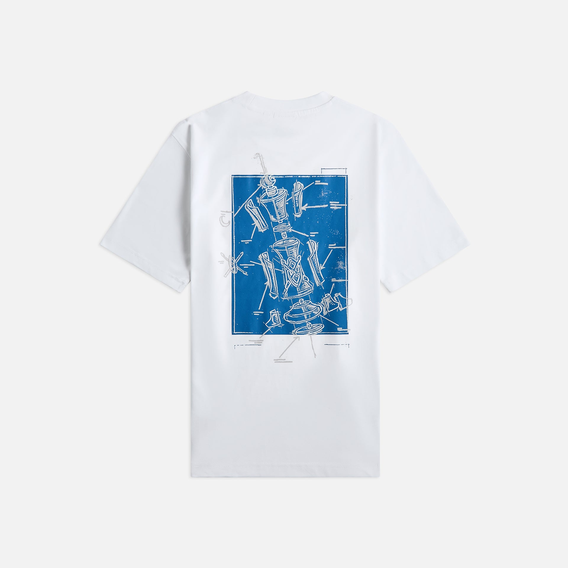 Daily Paper Blueprint Tee - White