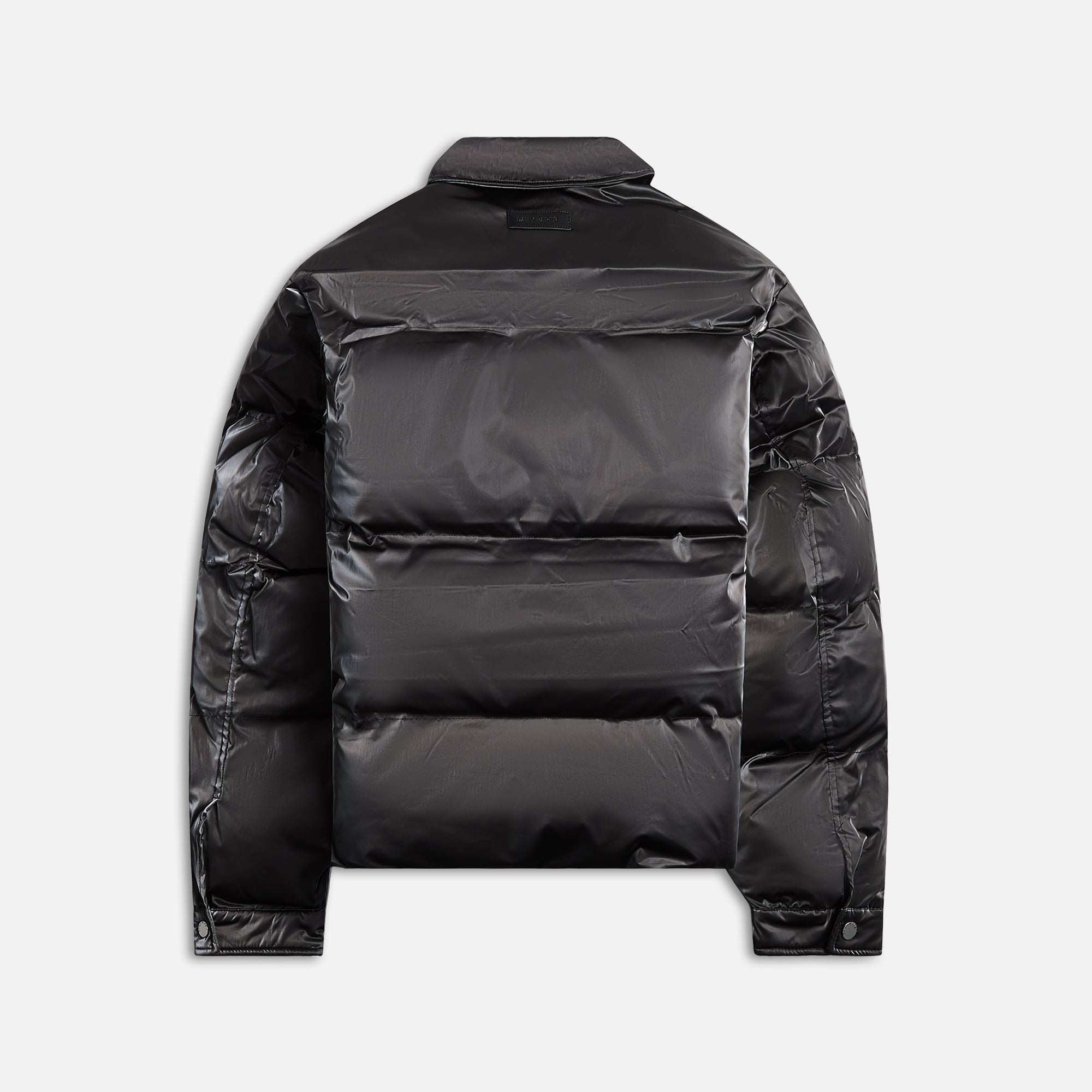 Daily Paper Wole Shirt Puffer Jacket Obsidian - Black – Kith