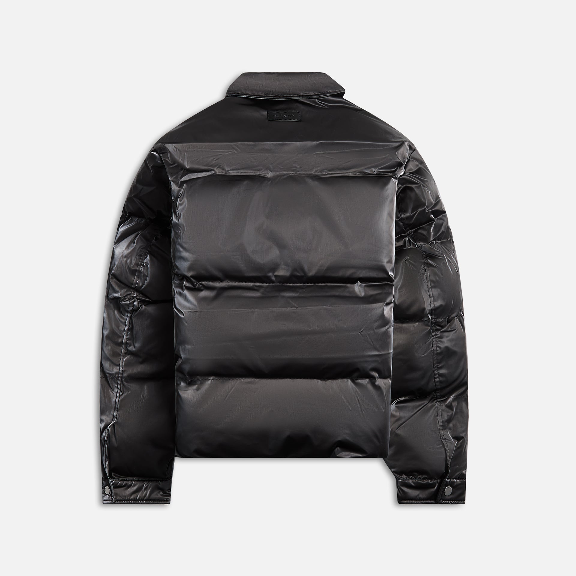 Daily Paper Wole Shirt Puffer Jacket Obsidian - Black