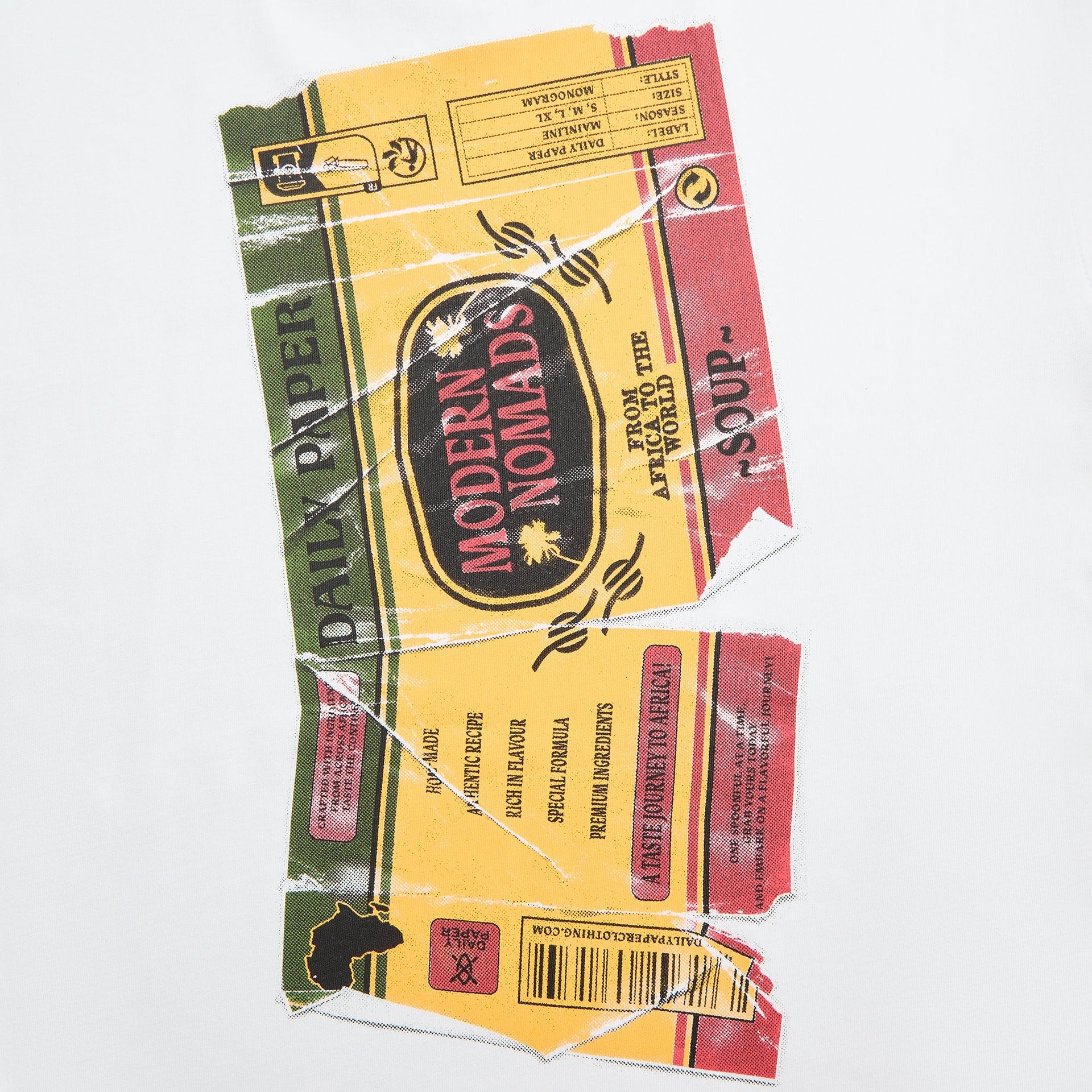 Daily Paper Wrapper Tee in White