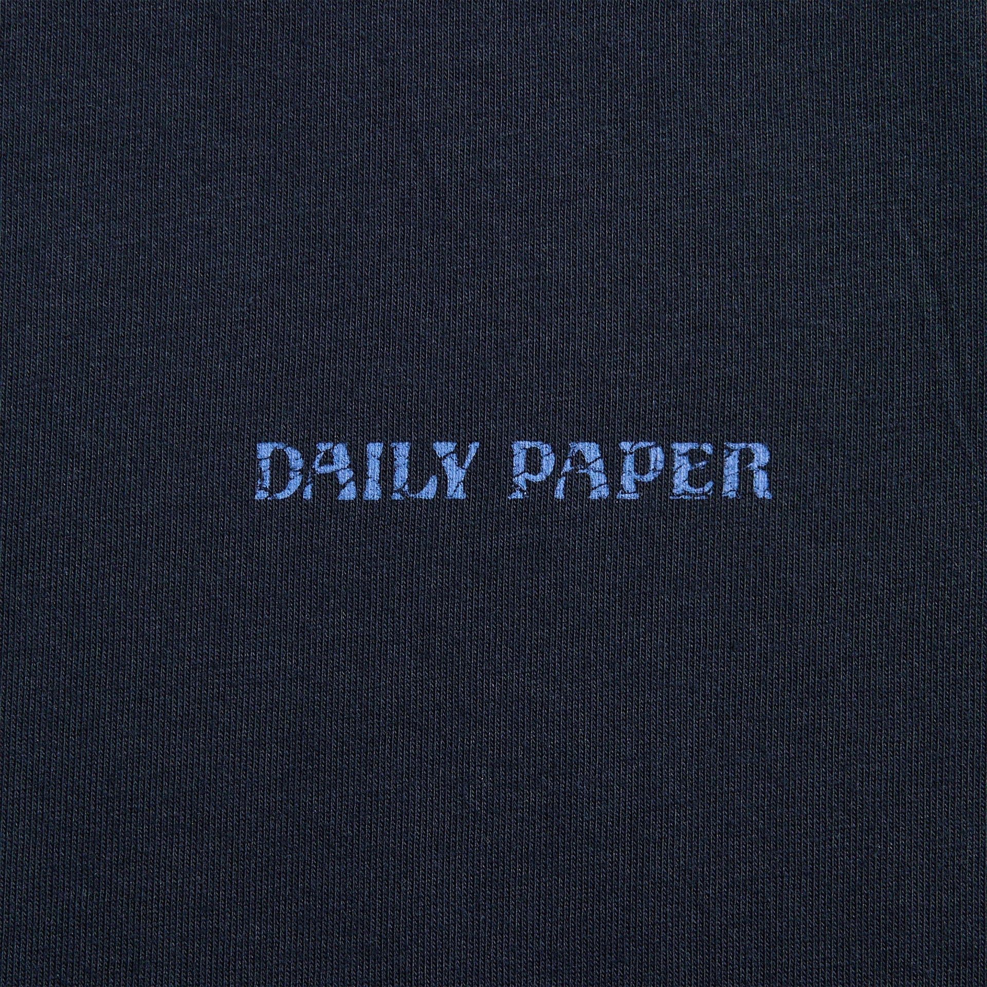 Daily Paper Candle Label Boxy Tee - Sky Captain Blue