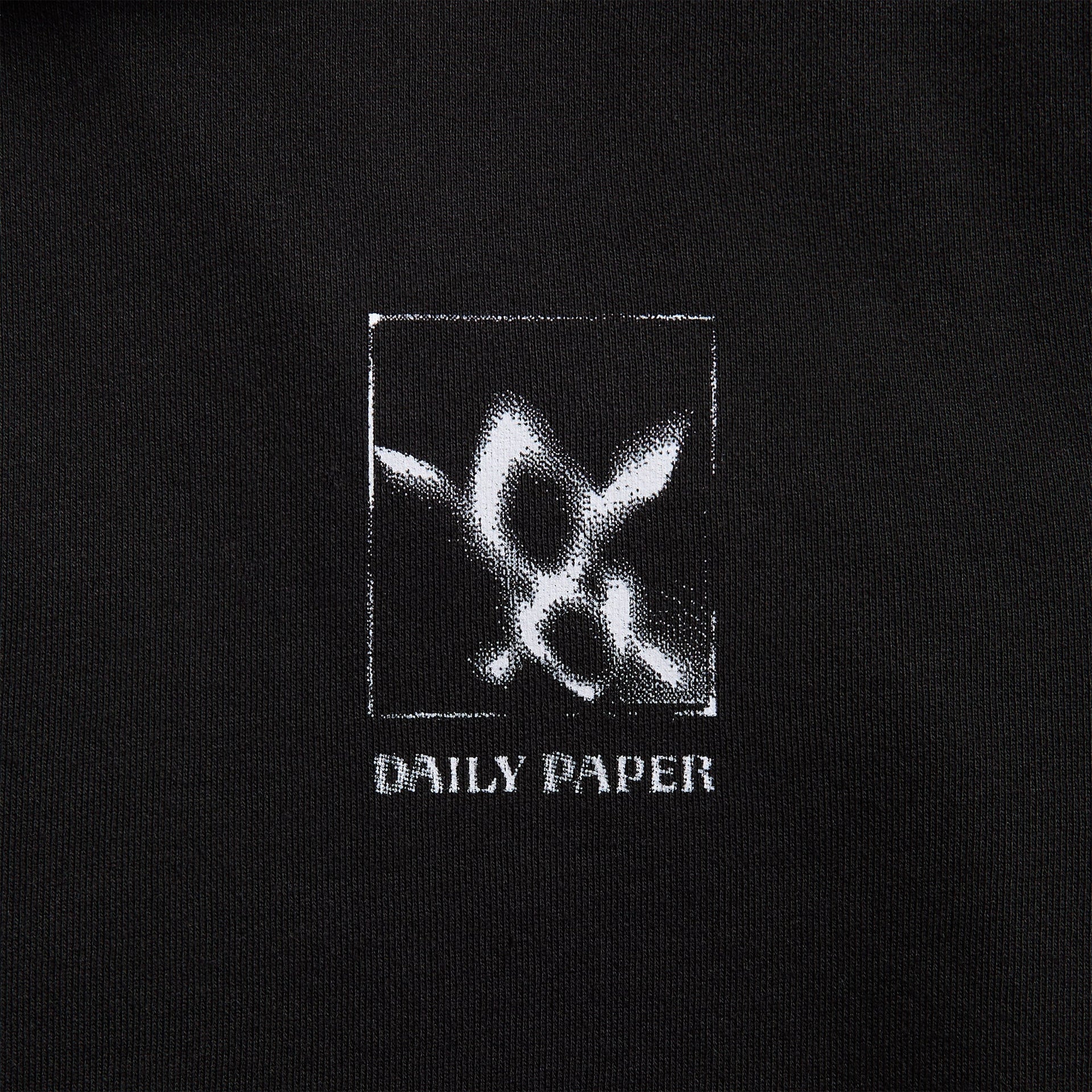 Daily Paper Shadow Grid Hoodie - Black