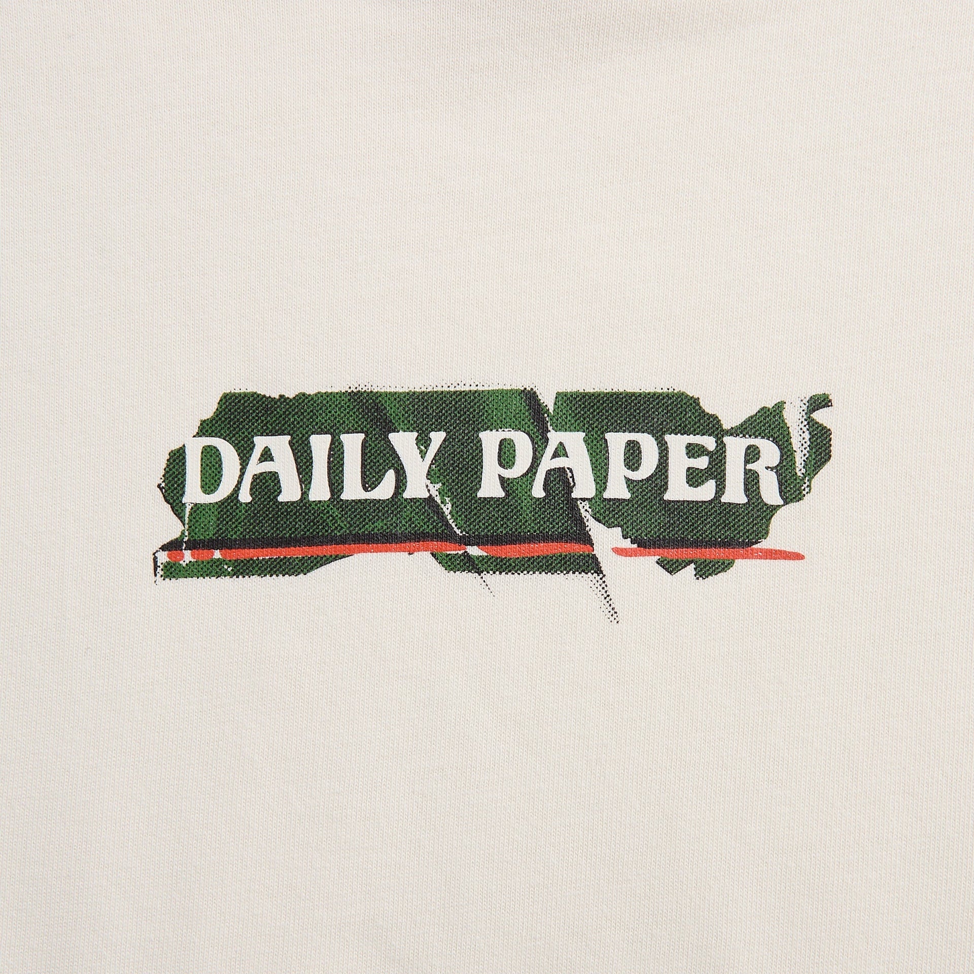 Daily Paper Sticker Tee - Jet Stream White