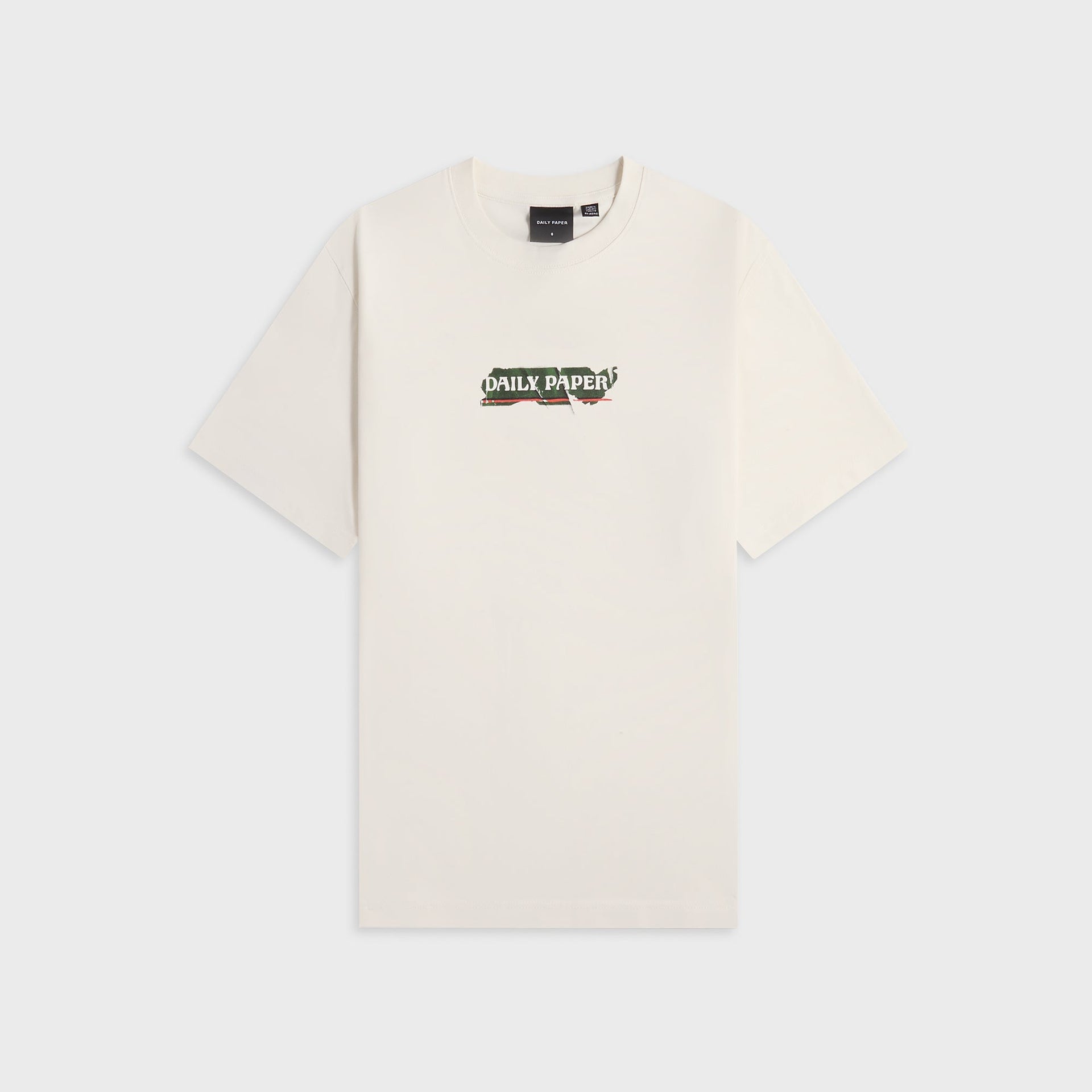 Daily Paper Sticker Tee - Jet Stream White