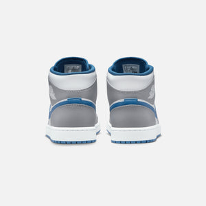 Nike Air Jordan 1 Mid - Cement Grey / White / True Blue