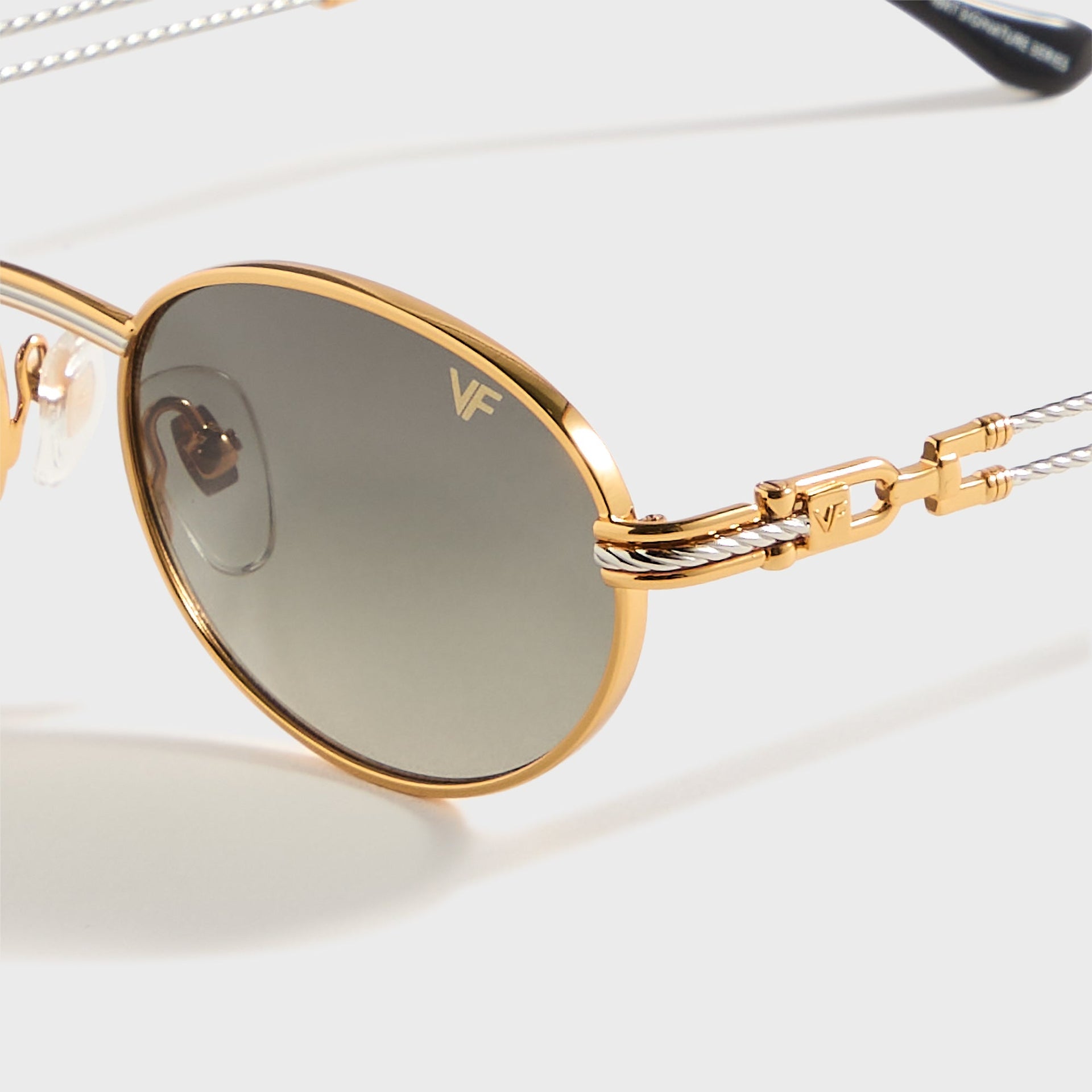 Vintage Frames Pac Double Rope Edition 18KT TwoinTone in Gold / Grey