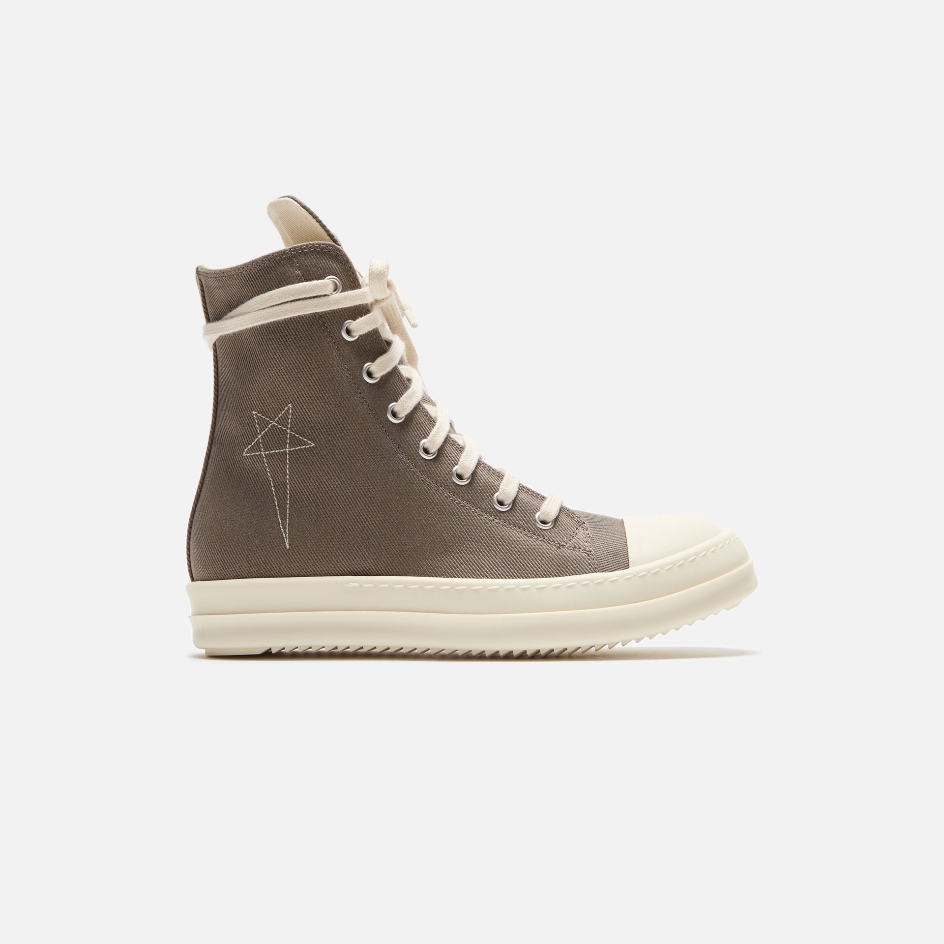 Rick Owens WMNS DRKSHDW High Sneaks - Dust / Milk / Milk