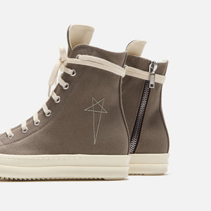 Rick Owens WMNS DRKSHDW High Sneaks - Dust / Milk