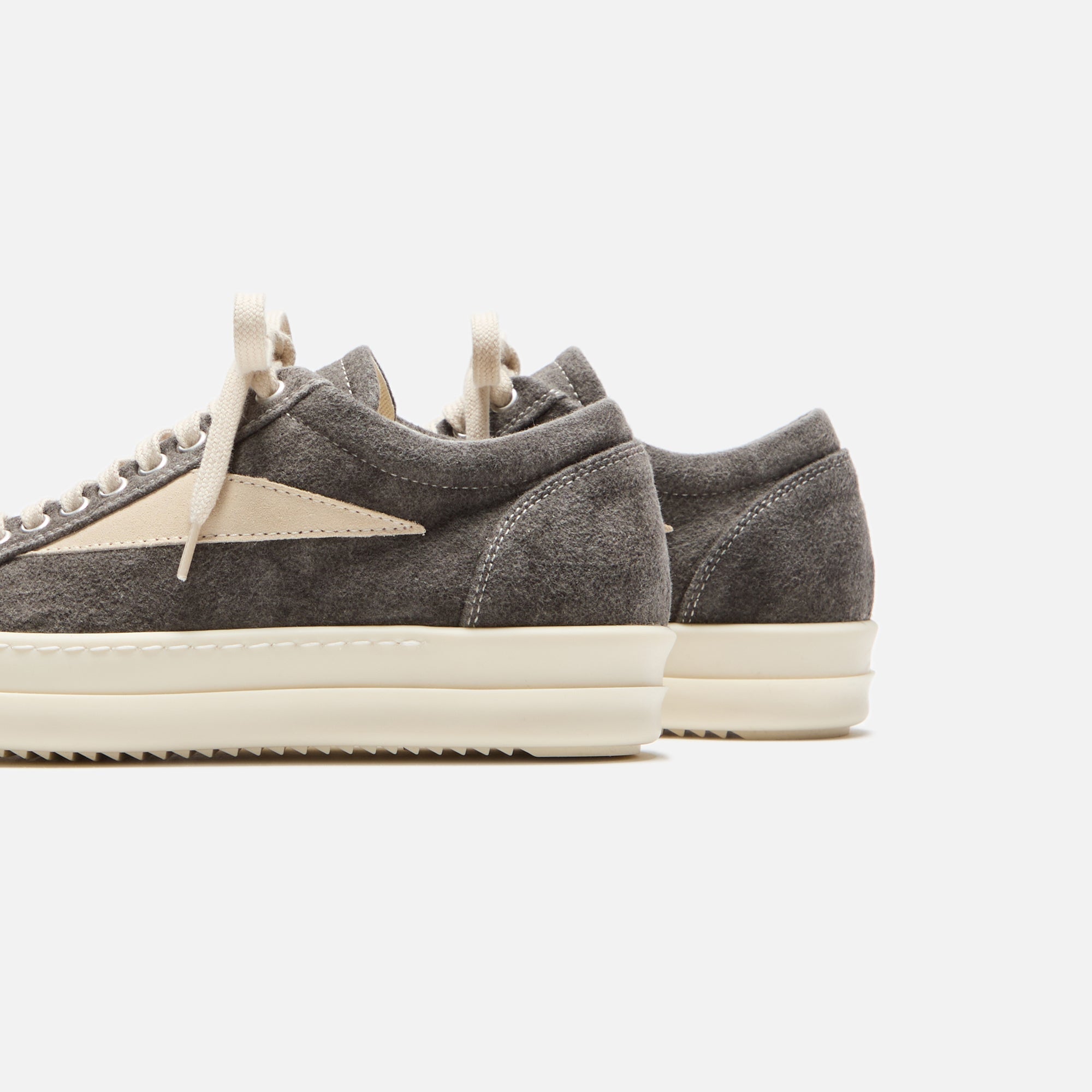 Rick Owens DRKSHDW Vintage Sneakers - Dust / Milk / Milk Scarpe – Kith