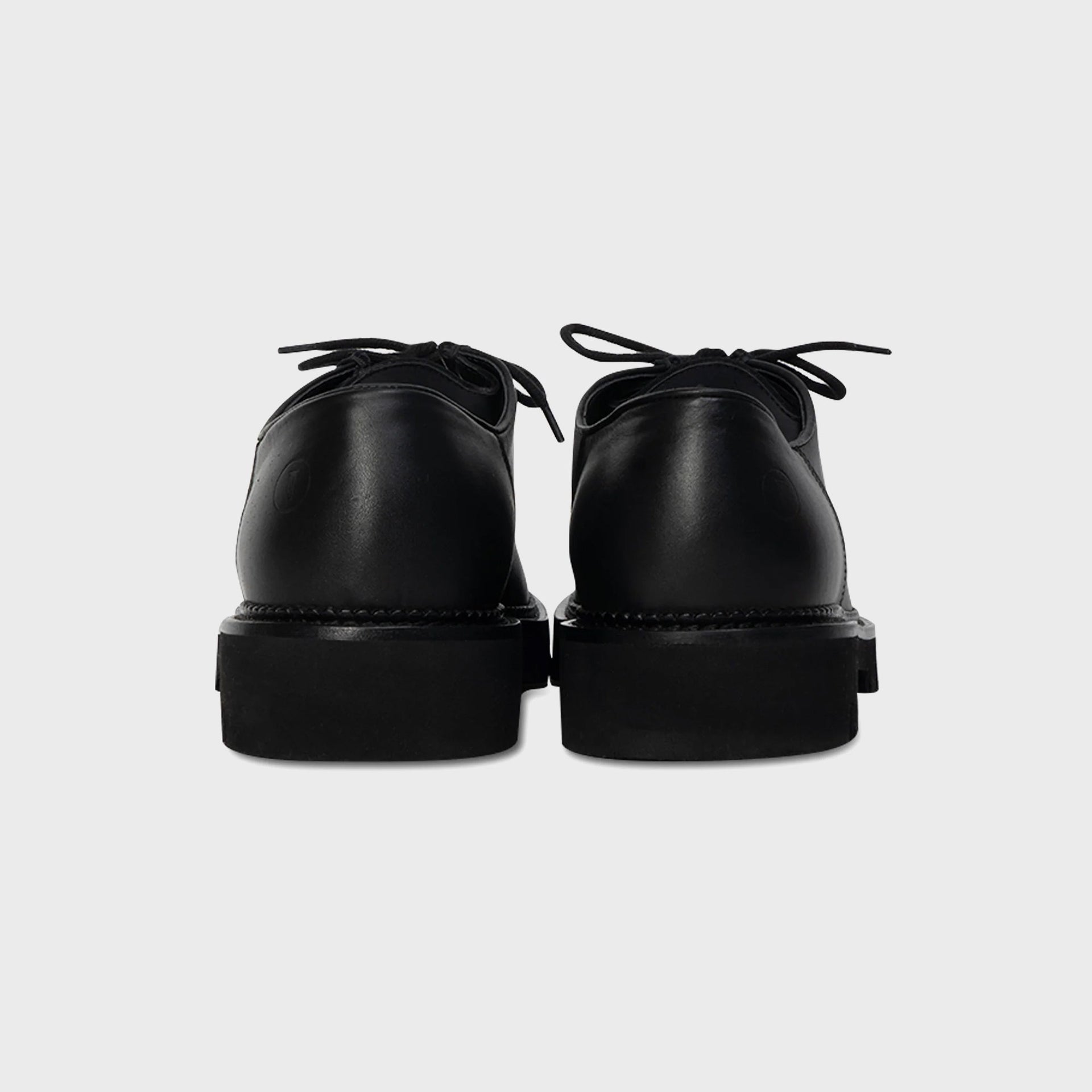 Collegium Pillar Moc-toe Derby - Nero