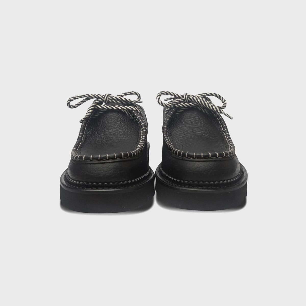 Collegium Pillar Moc-Toe Derby - Onyx