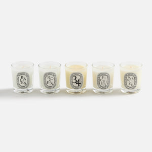 Diptyque Set of 5 Core Mini Candles Set - Holiday 2024