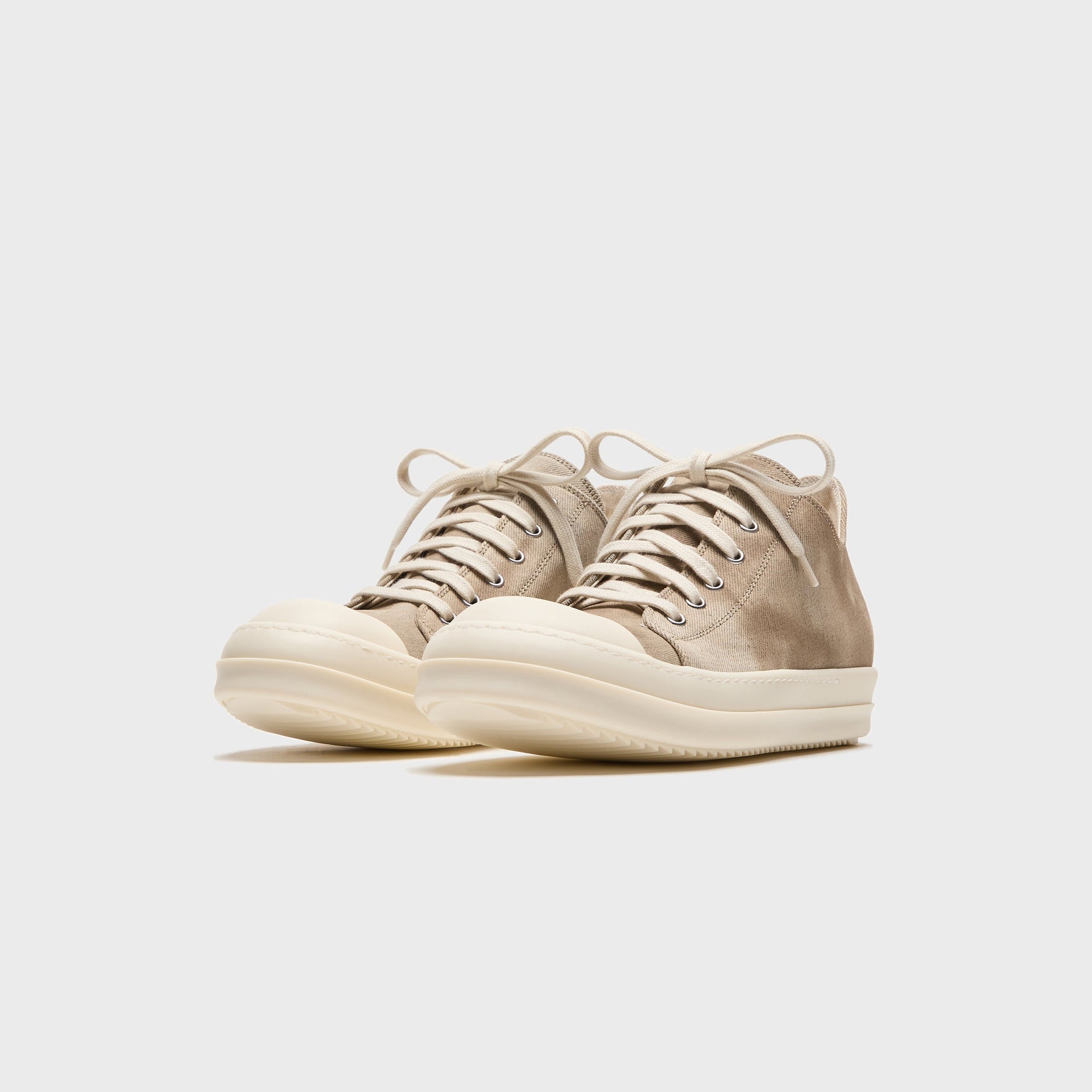 Rick Owens DRKSHDW Scarpe Denim Low - Dust / Milk