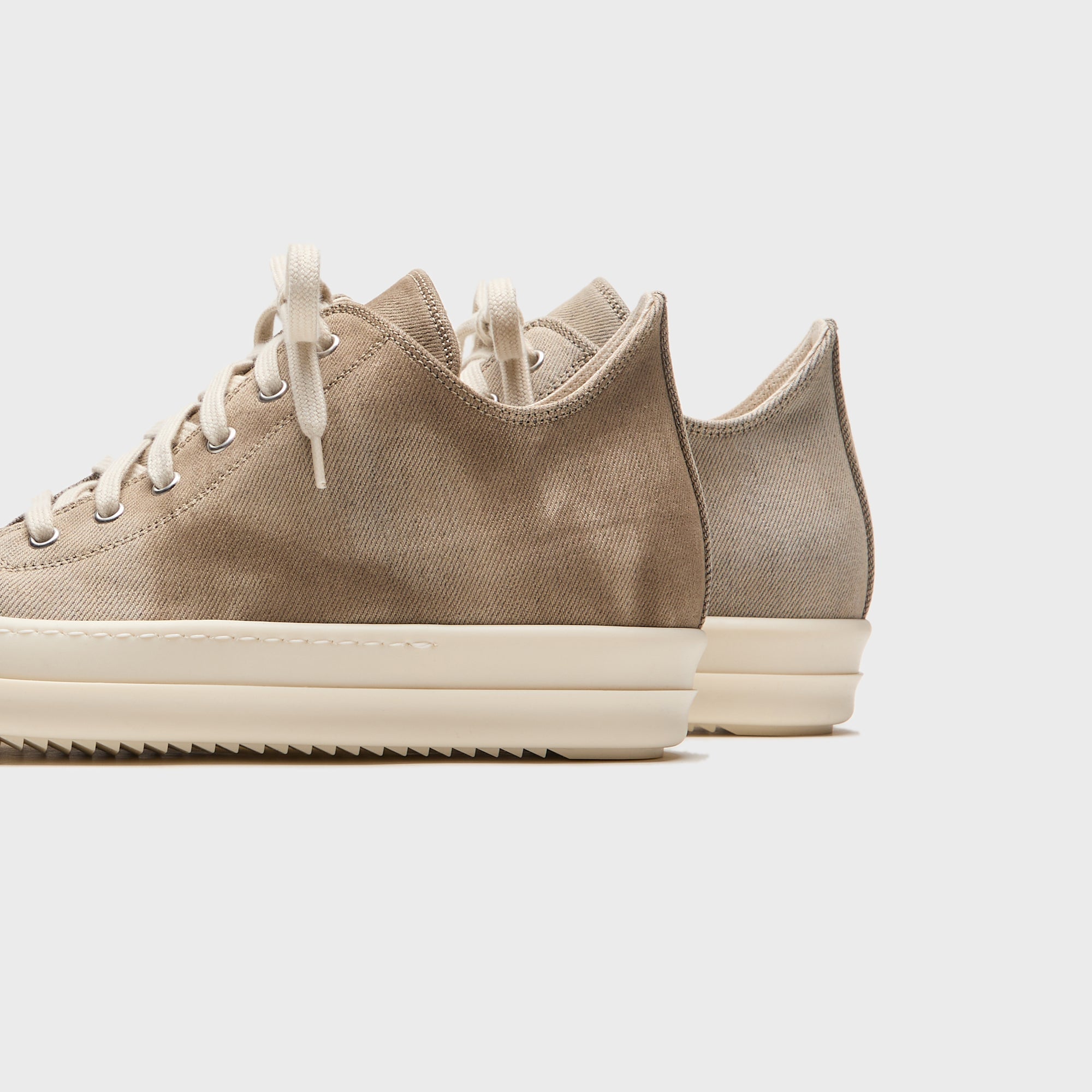 Rick Owens DRKSHDW Scarpe Denim Low - Dust / Milk – Kith