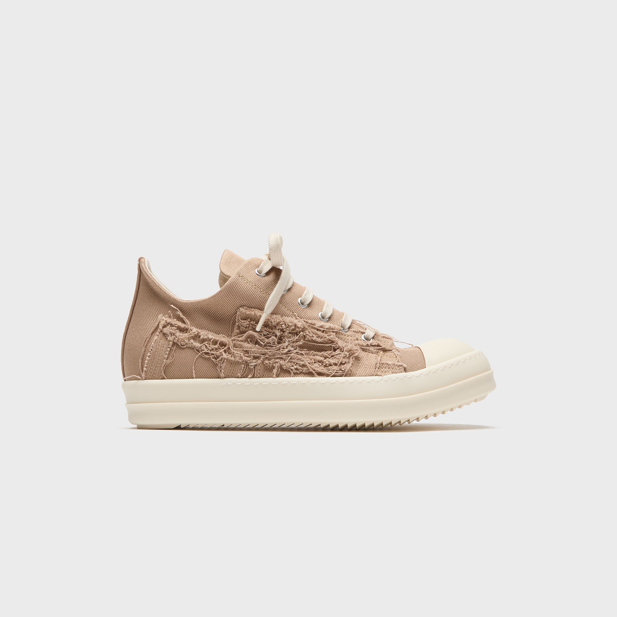 Rick Owens DRKSHDW Scarpe Denim Low Sneakers - Flesh / Milk – Kith