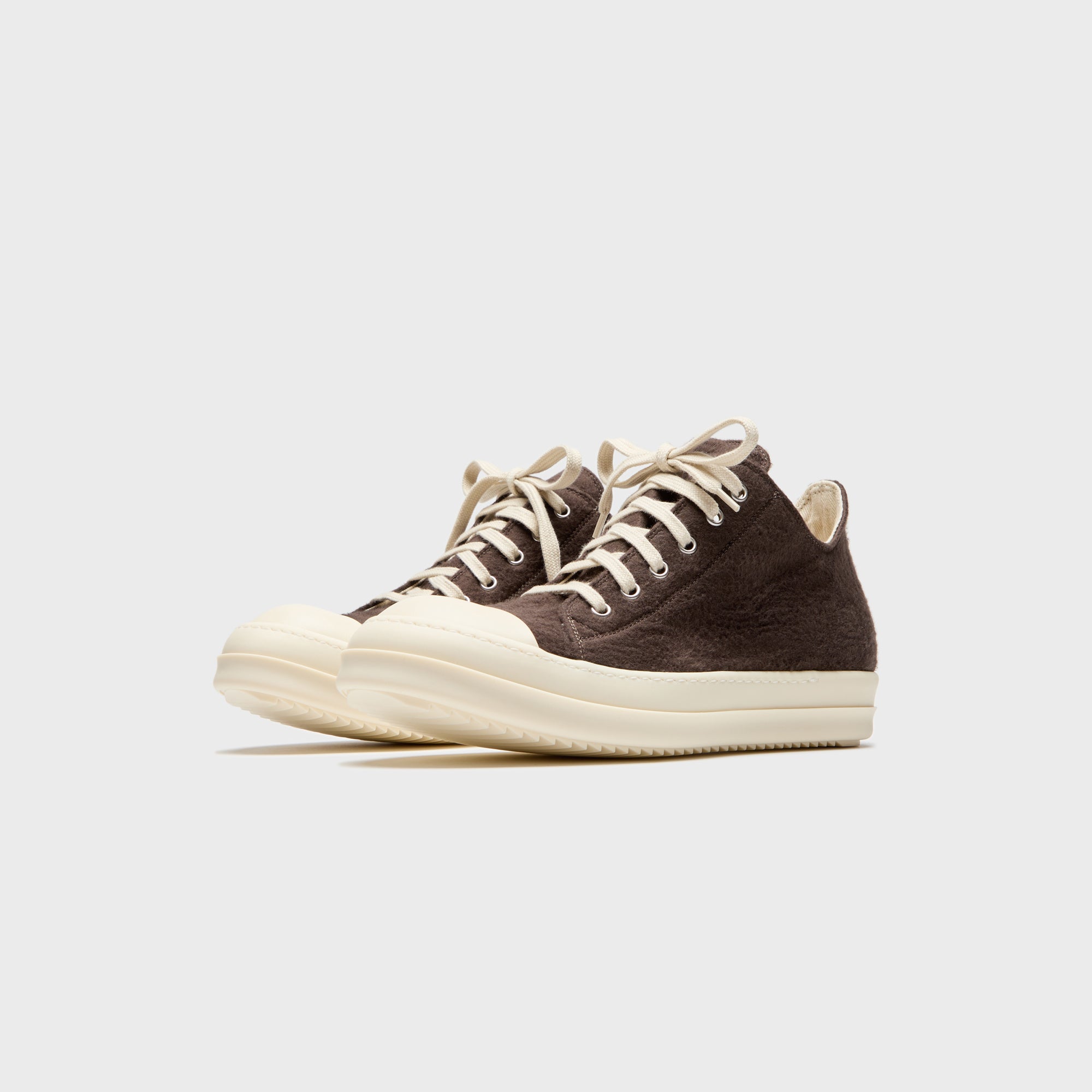 Rick Owens Vintage Low Sneaks - Dark Dust / Milk – Kith