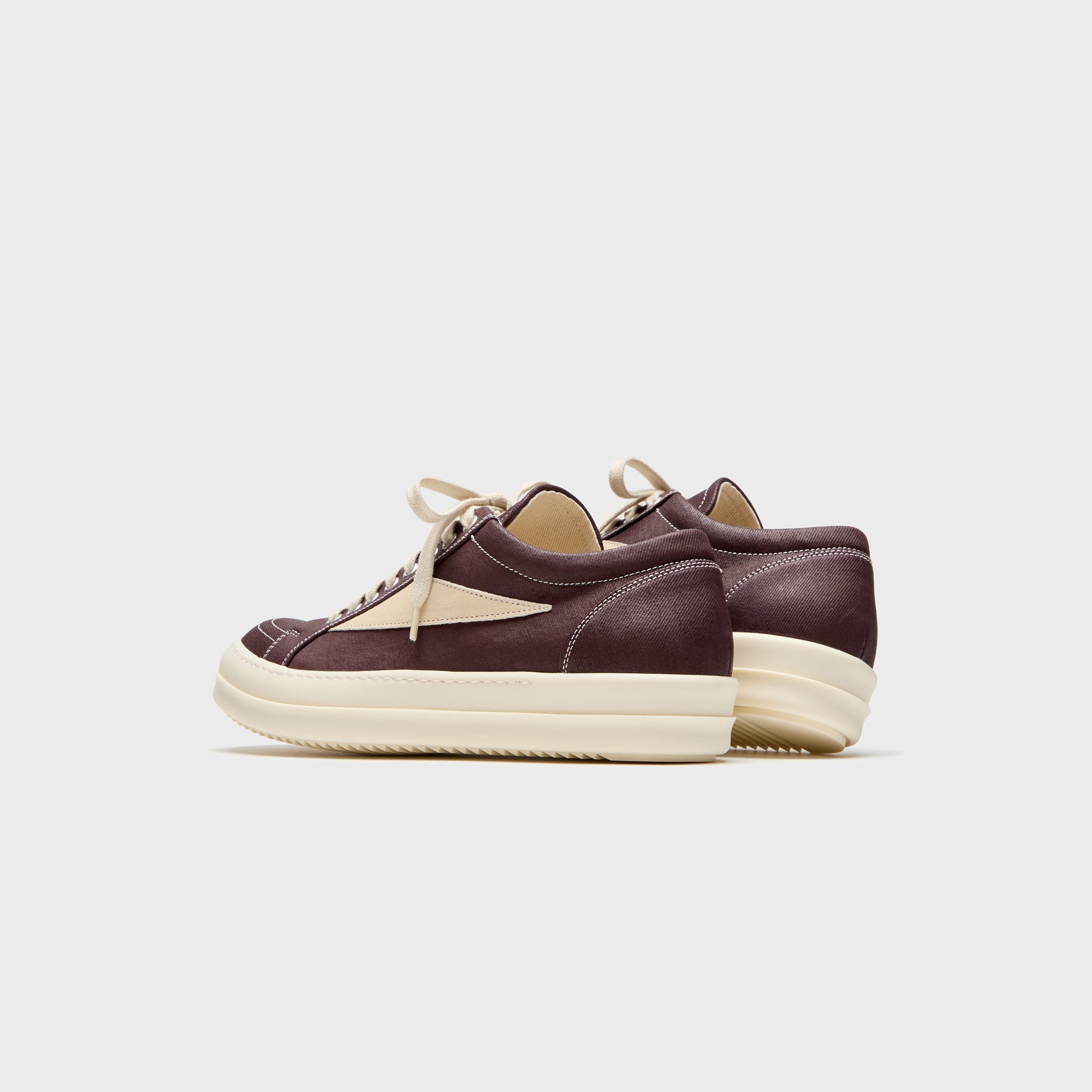 Rick Owens DRKSHDW Vintage Sneaks - Scab Wax / Milk / Milk – Kith