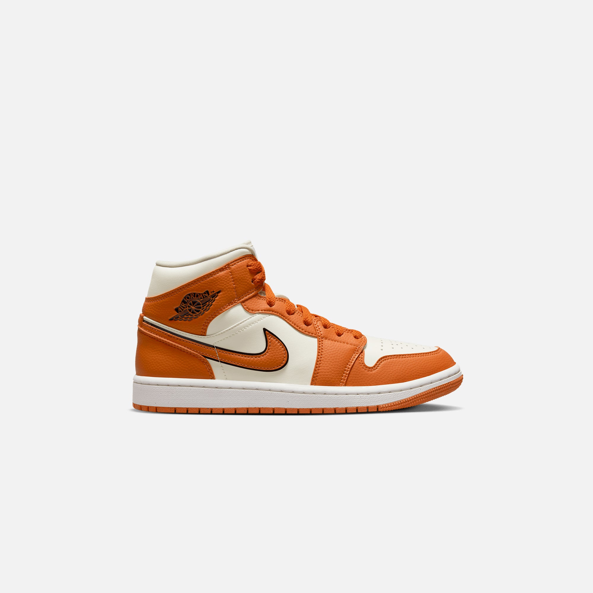 Nike WMNS Air Jordan 1 Mid SE - Coconut Milk / Sport Spice / Black