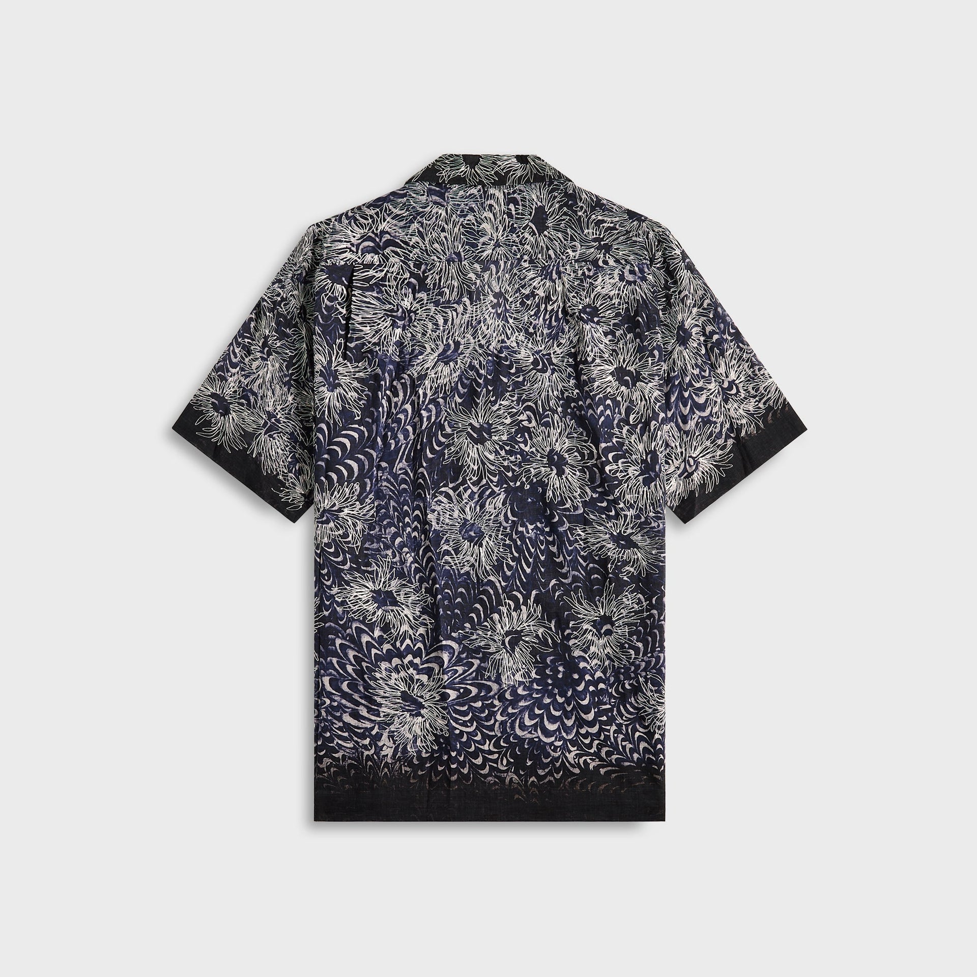 Dries Van Noten Carltone Emb 1162 M.W.Shirt in Navy