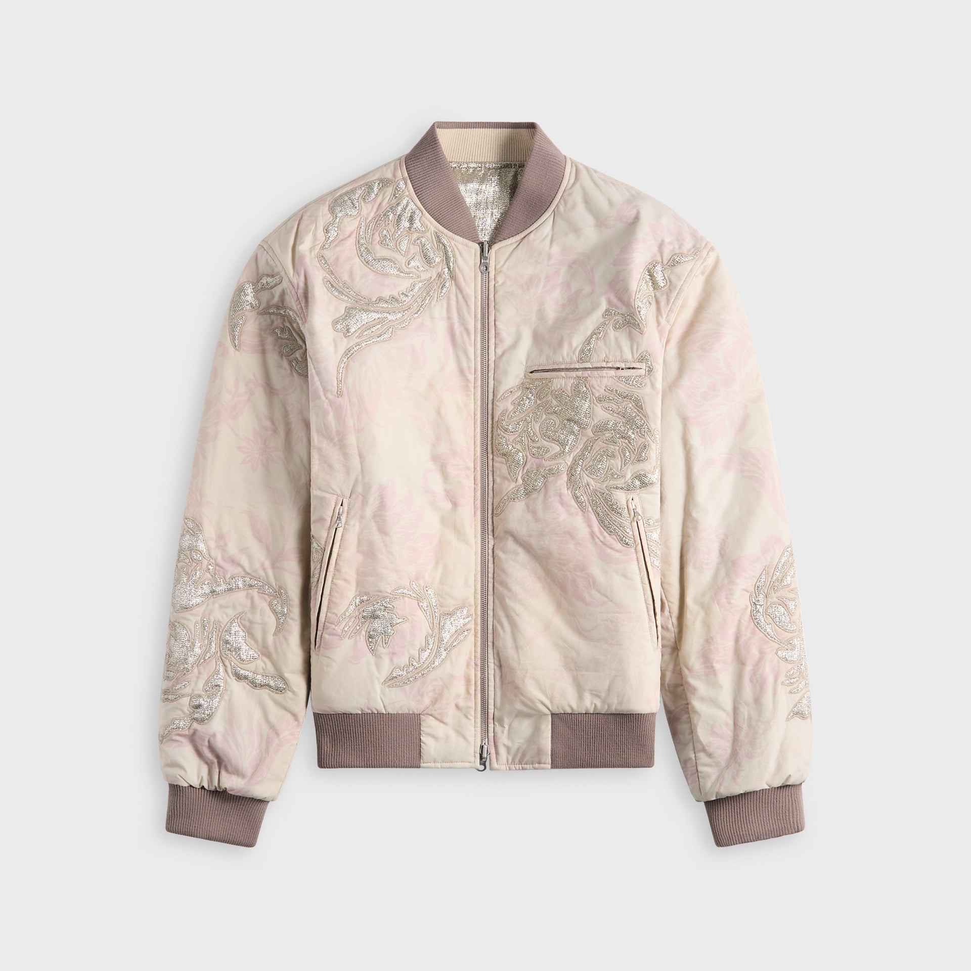 Dries Van Noten Volker Rev Emb 1002 M.W.Jacket - Light Pink