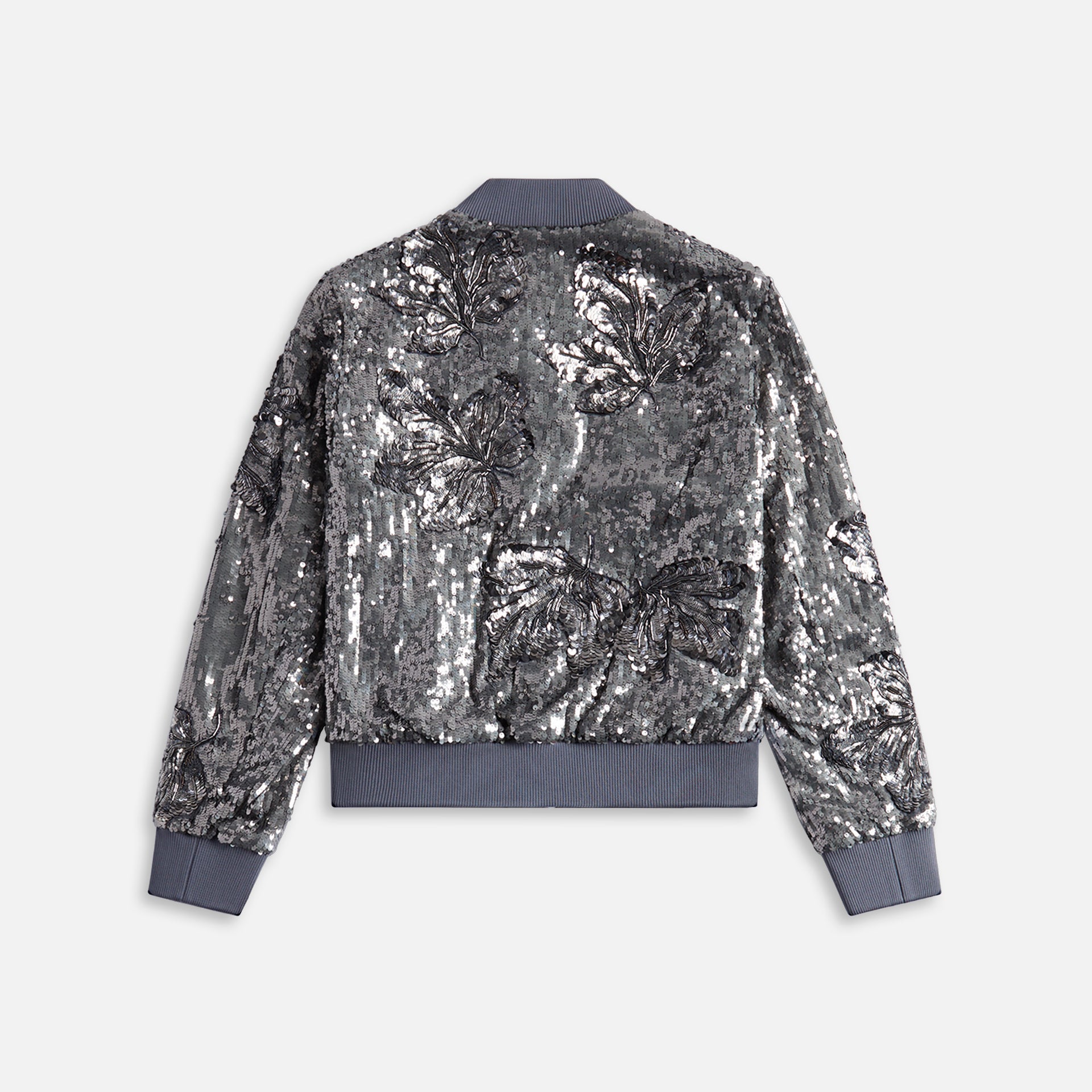 Dries Van Noten Vaksel Emb 8344 M.W.Jacket - Silver