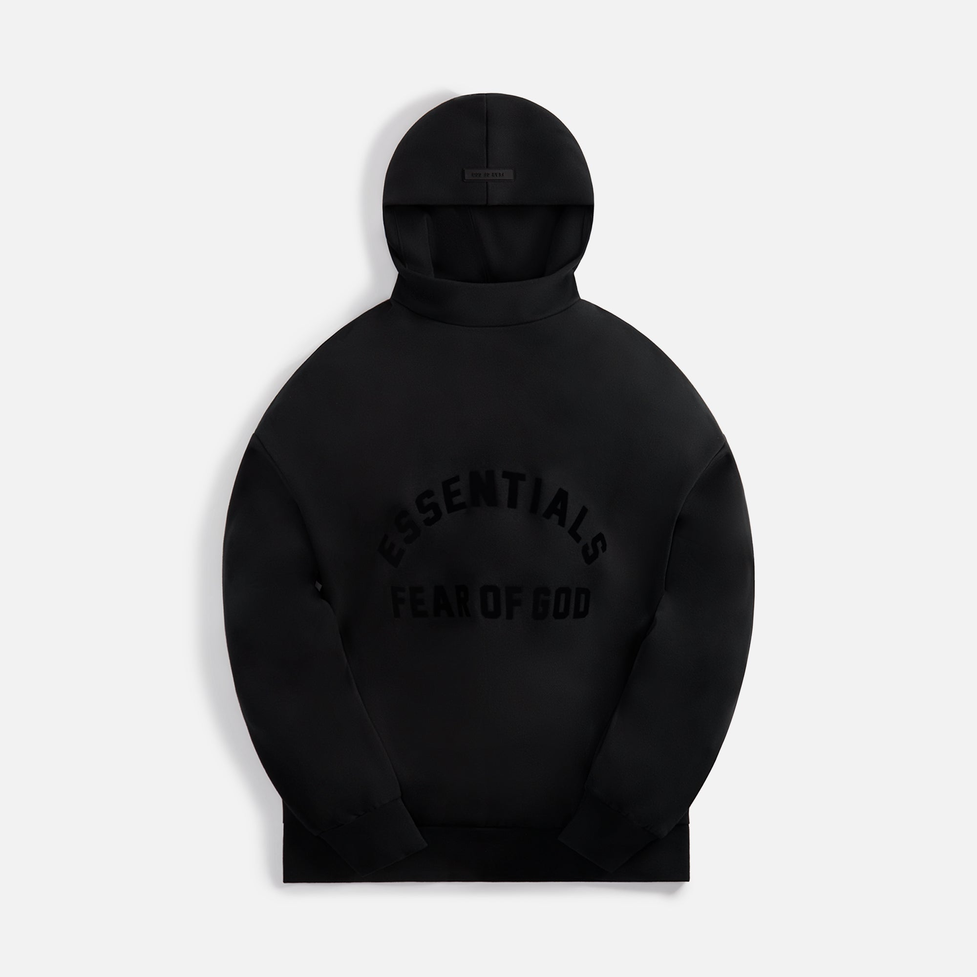 All black essentials online hoodie