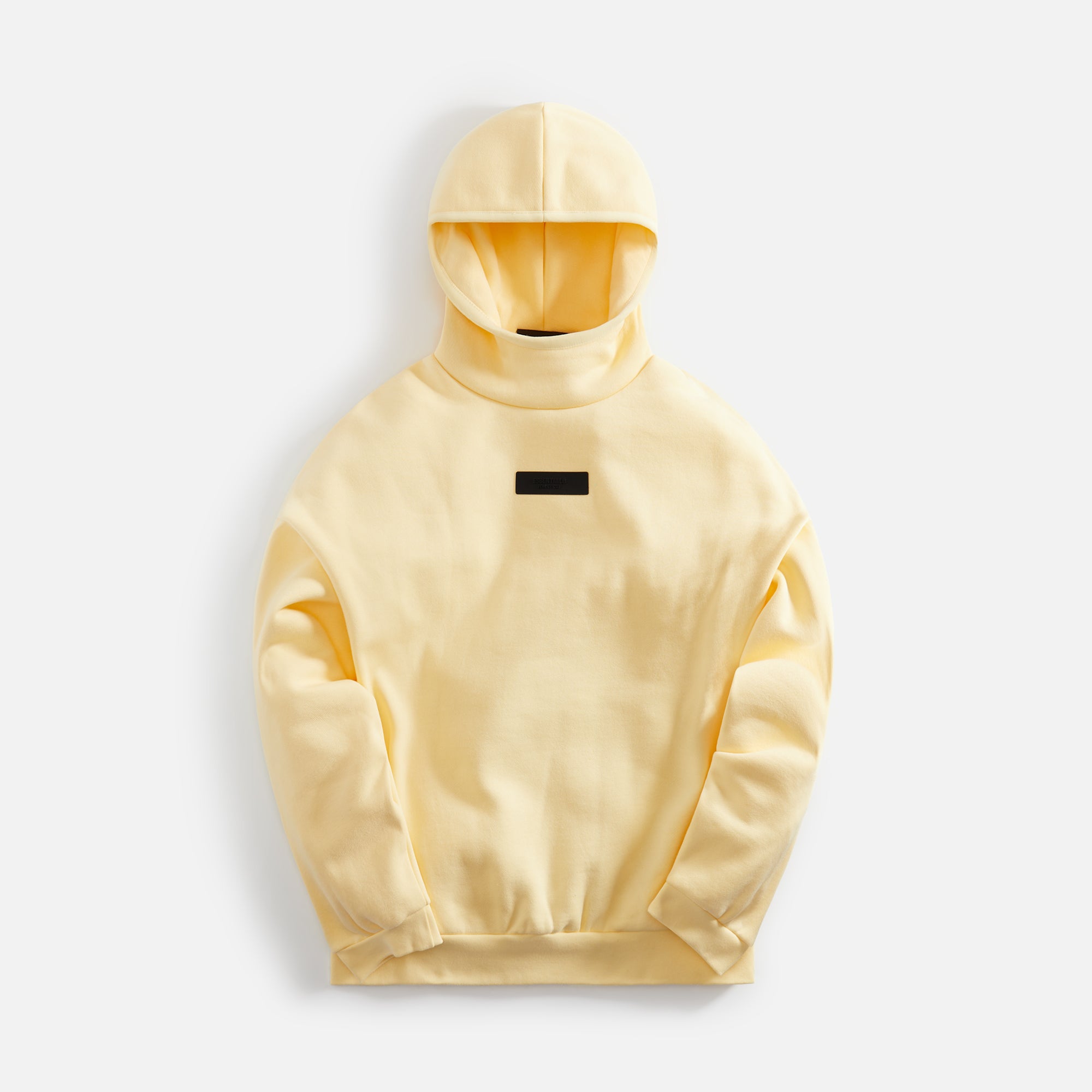 Fear of god essentials best sale lemonade pullover hoodie yello