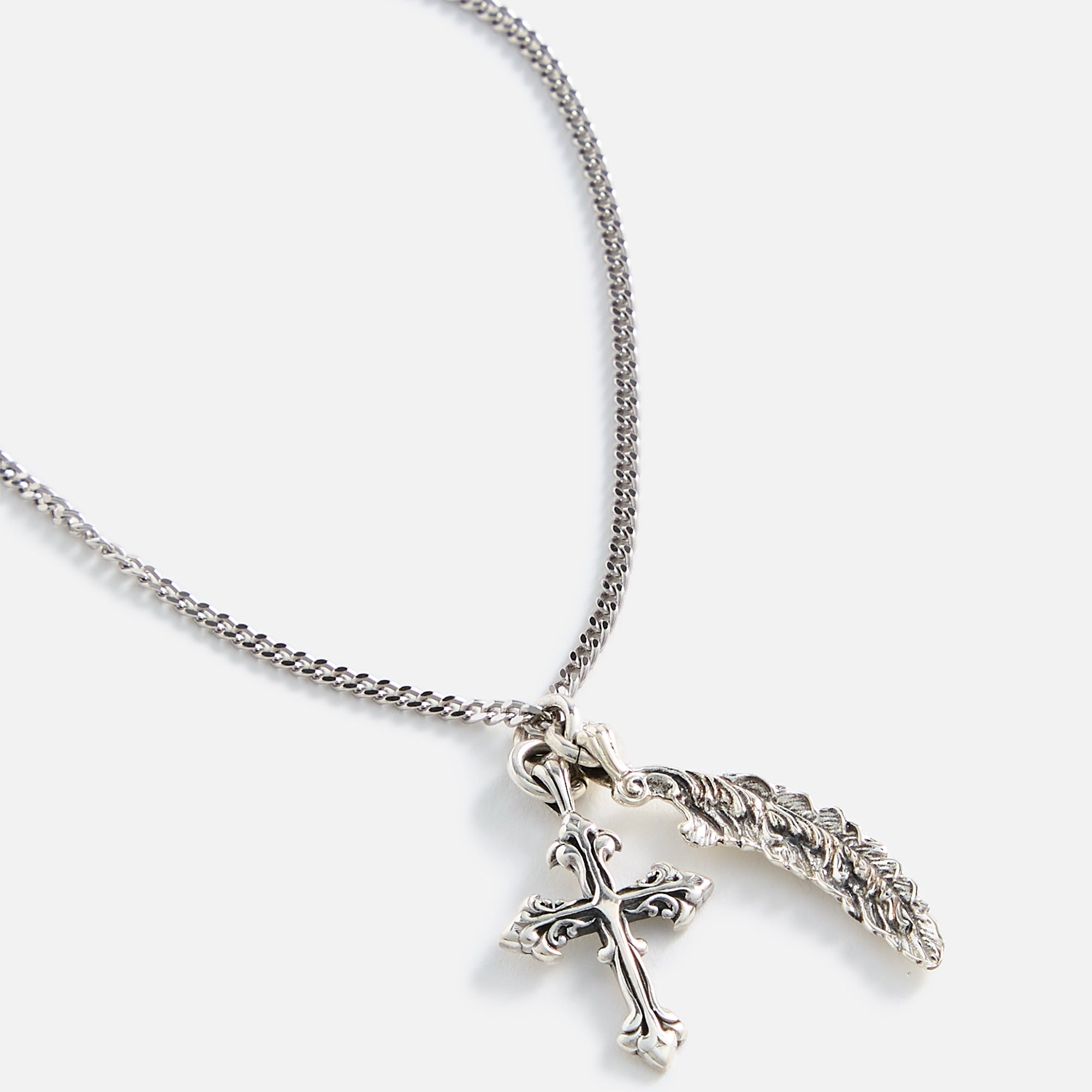 Emanuele Bicocchi Pearl Pendant Necklace | Silver | FARFETCH