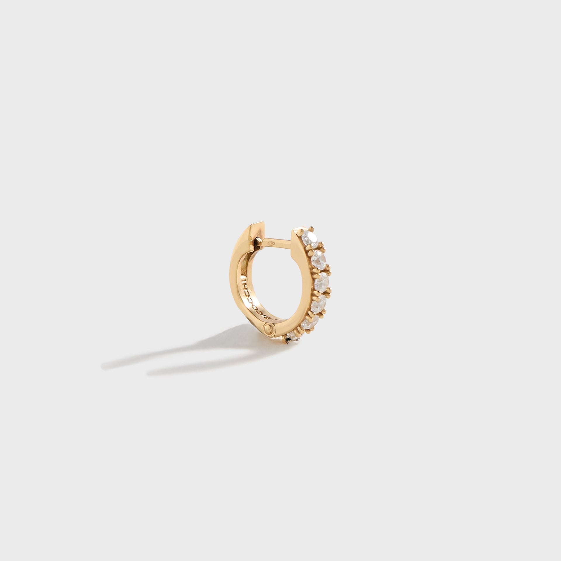Emanuele Bicocchi Gold Crystal Earring Single - Gold