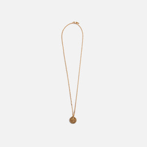 Emanuele Bicocchi Lily Coin Pendant Necklace Large - Gold