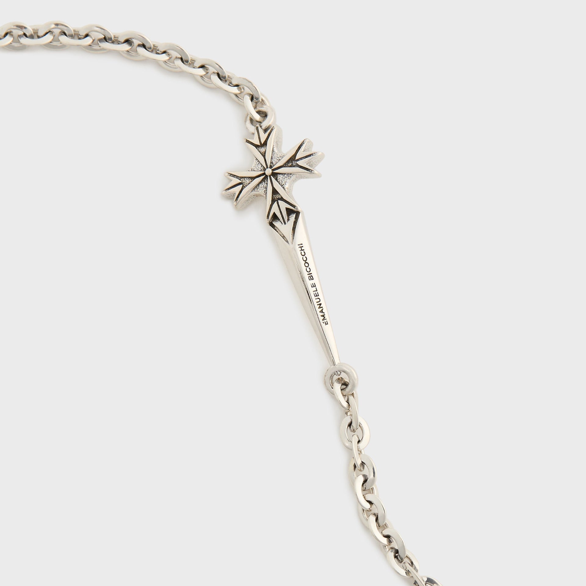 Emanuele Bicocchi Pugnale Bracelet - Silver