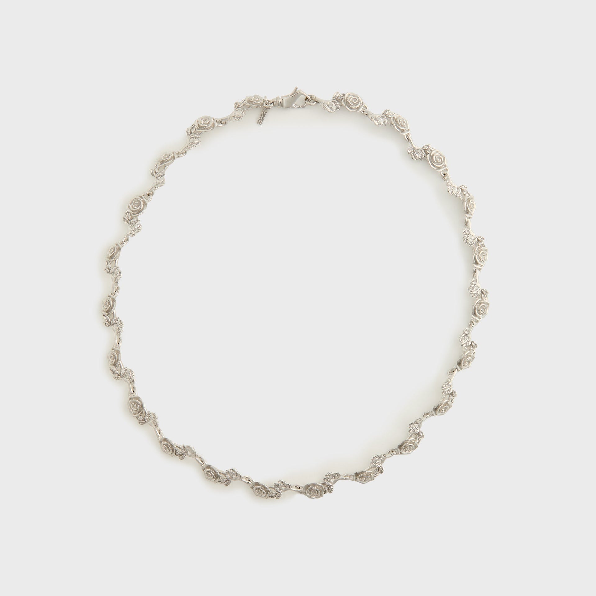 Emanuele Bicocchi Multi-Roses Necklace - Silver