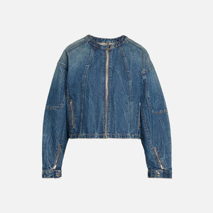 EB Denim Logan Moto Jacket - Blue Honey