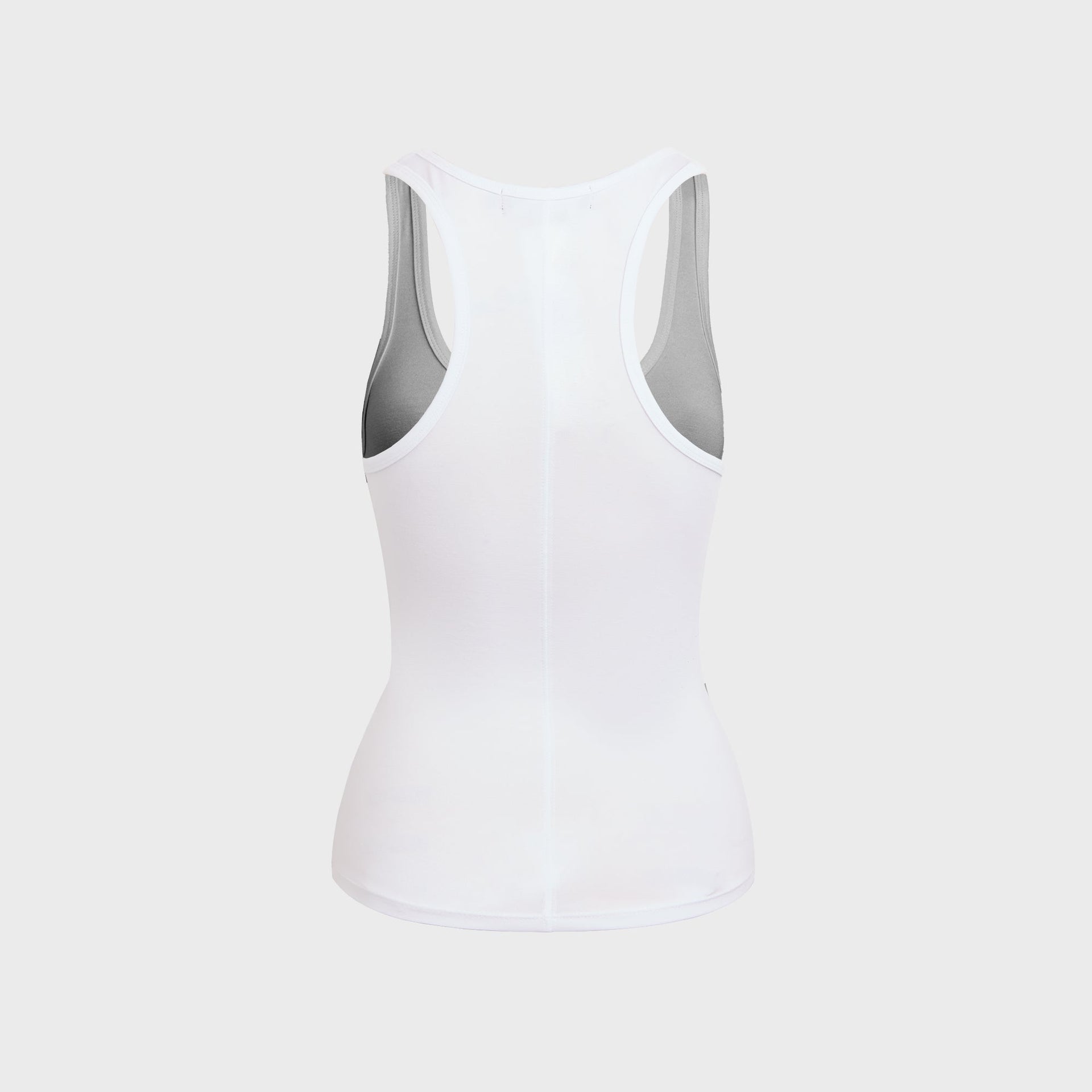 EB Denim Lucy Racerback Tank - White