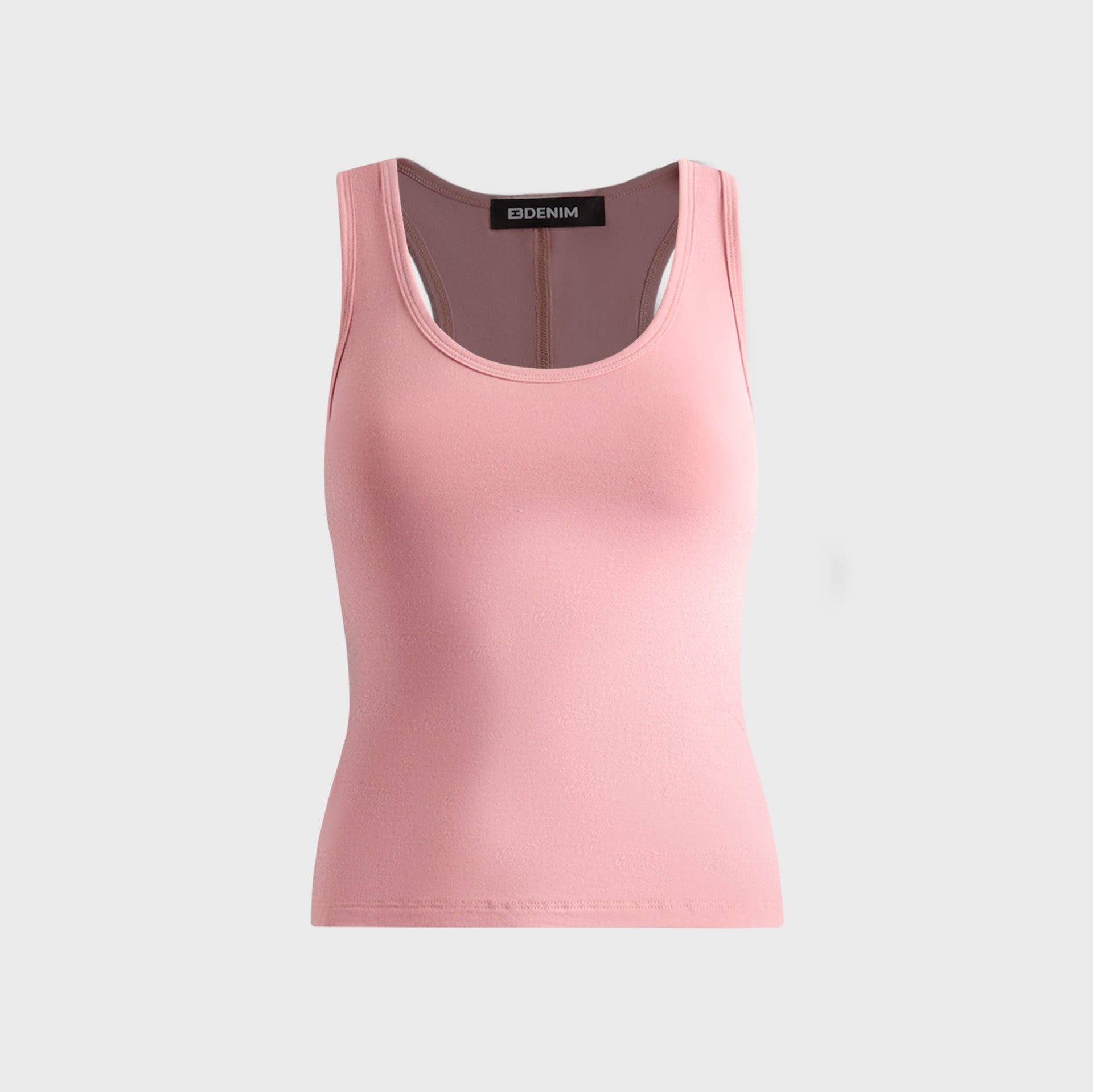 EB Denim Lucy Racerback Tank - Dusty Rose
