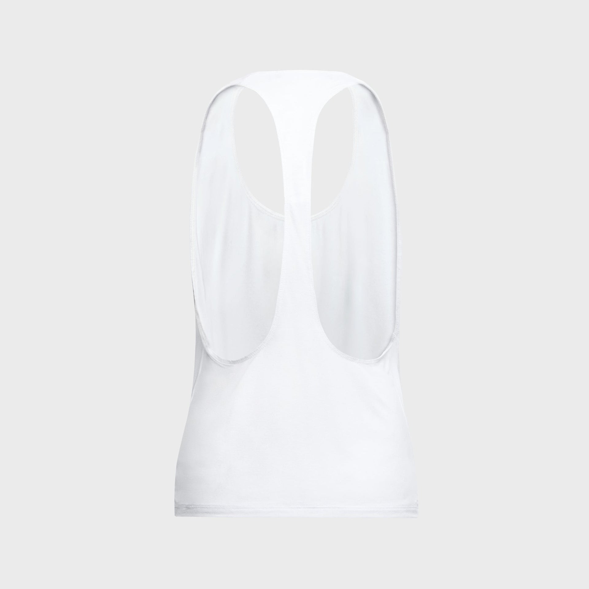 EB Denim Valley Racer Tank - White
