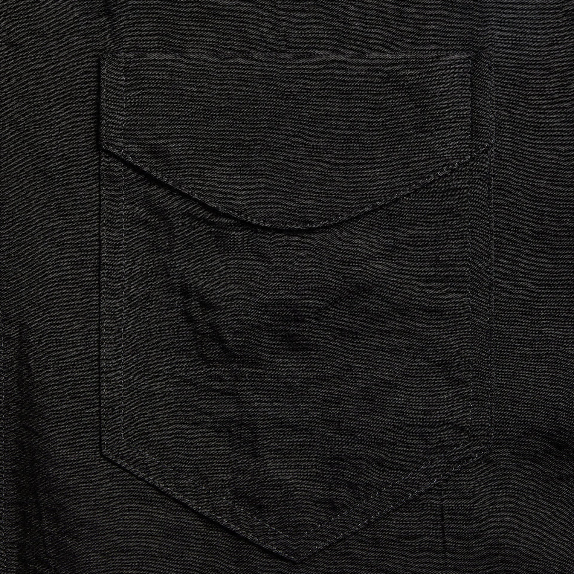 EB Denim Adeline Button Down Shirt - Black Linen