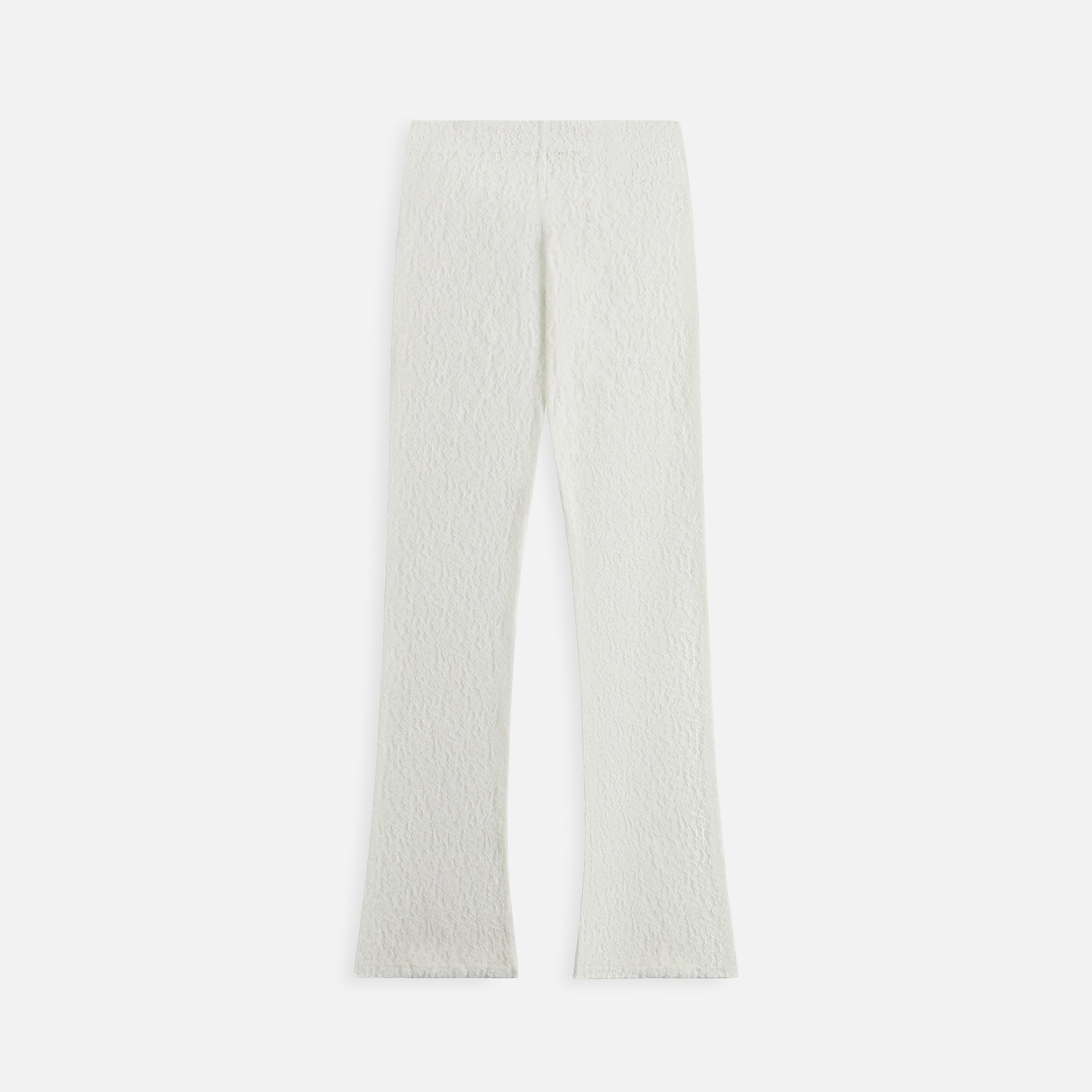 EB Denim Low Rise Lace Legging - Off White