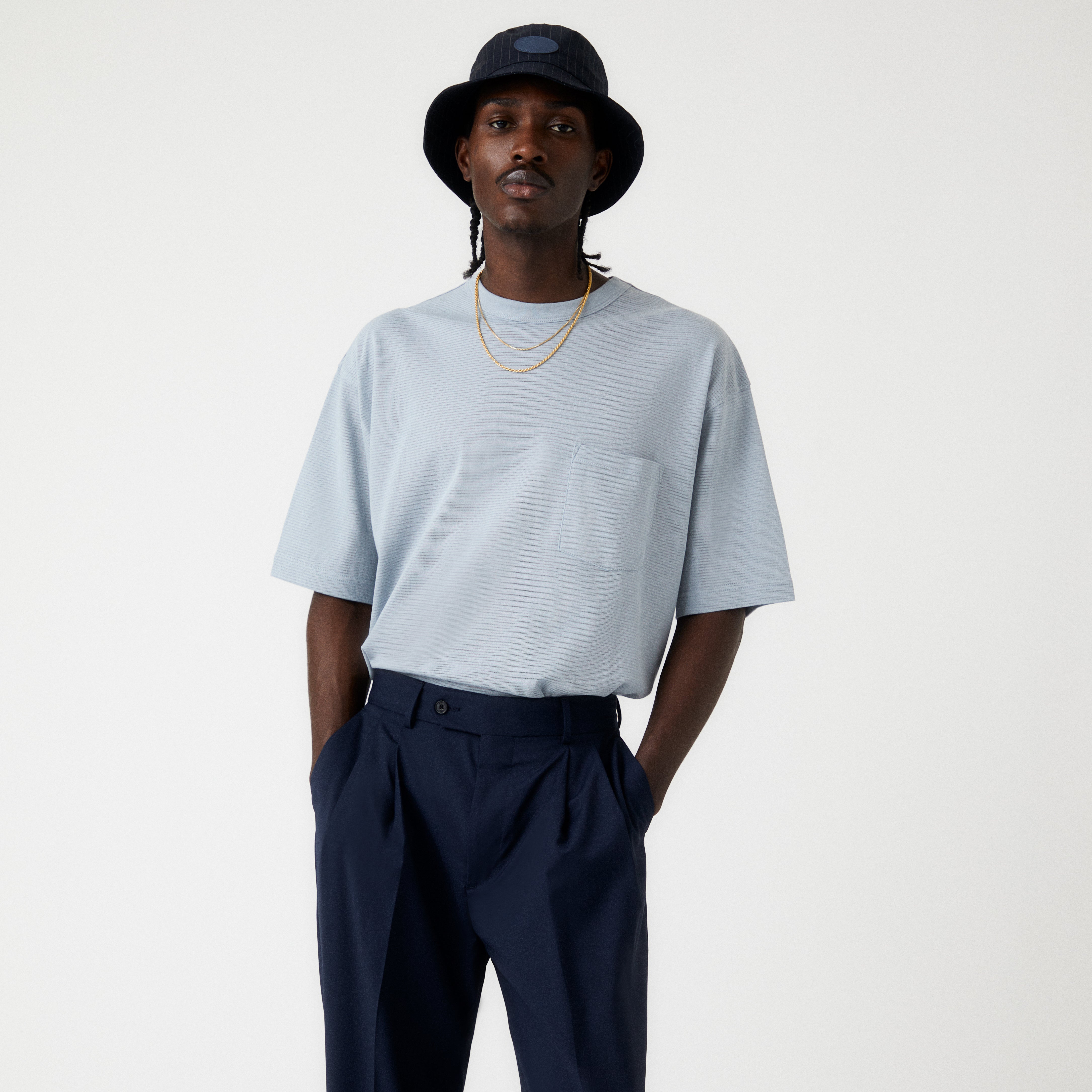 UNISEX 2WAYストライプシャツ – BUNNY APARTMENT