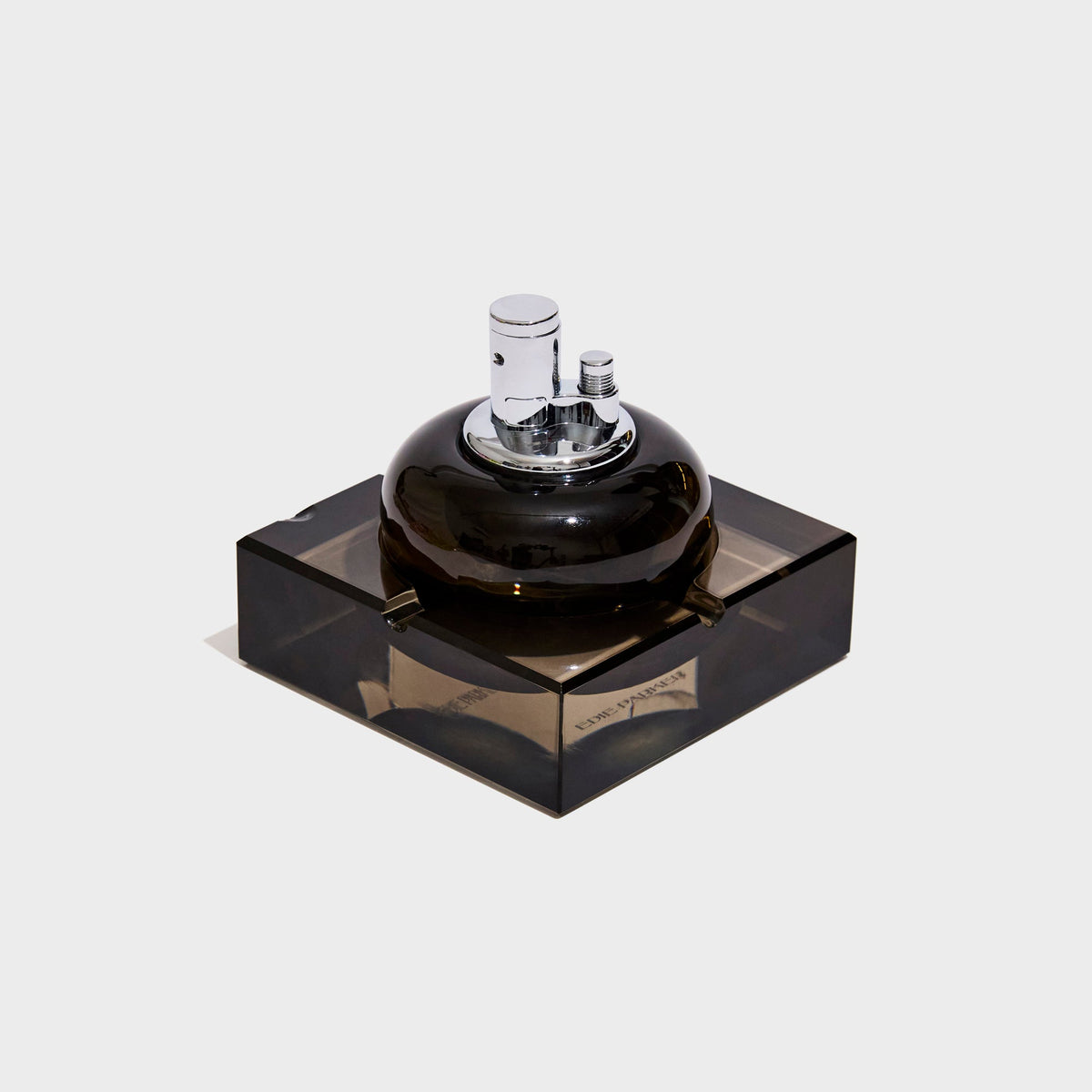 Edie Parker Glass Tabletop Lighter - Espresso