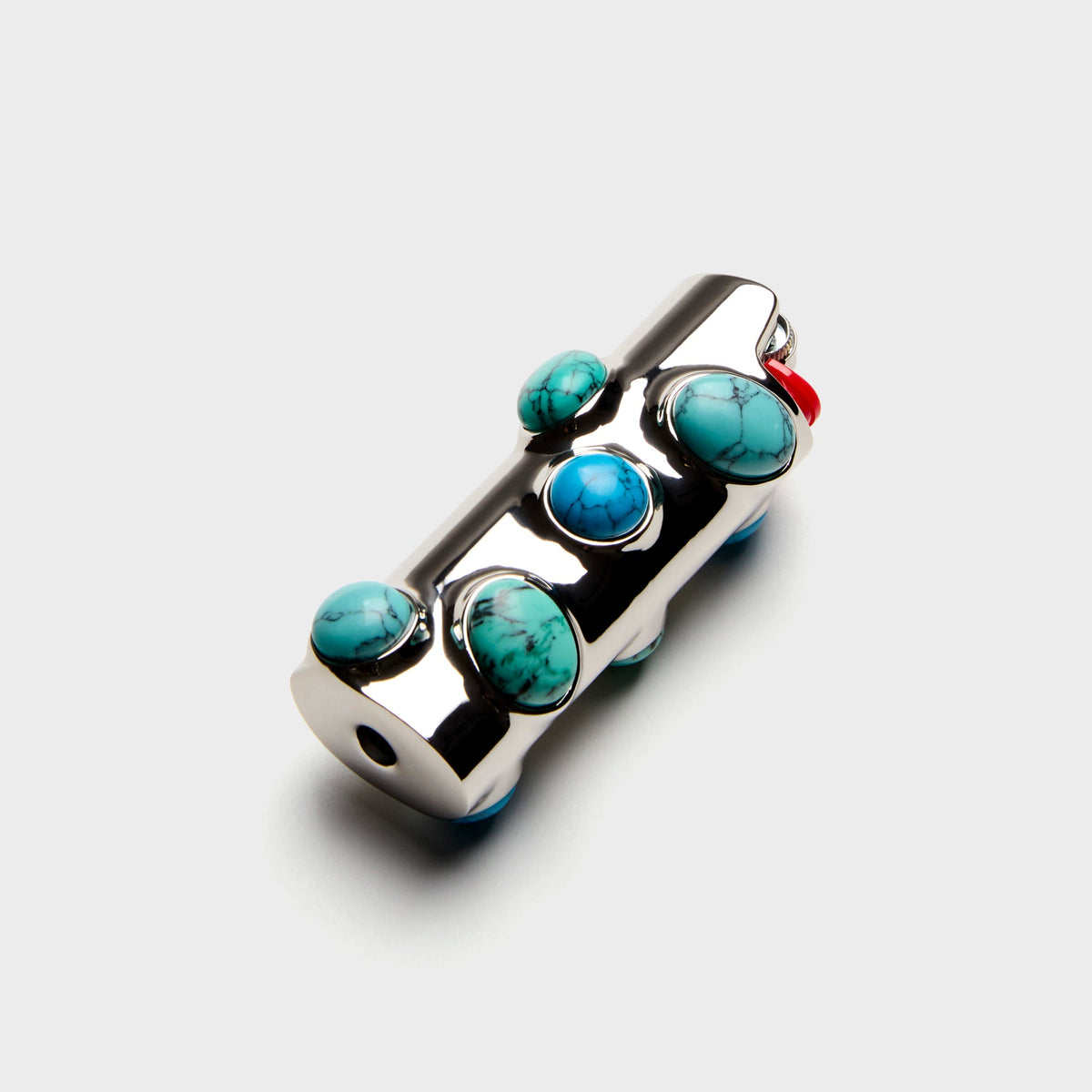 Edie Parker Stoned Lighter Case - Turquoise